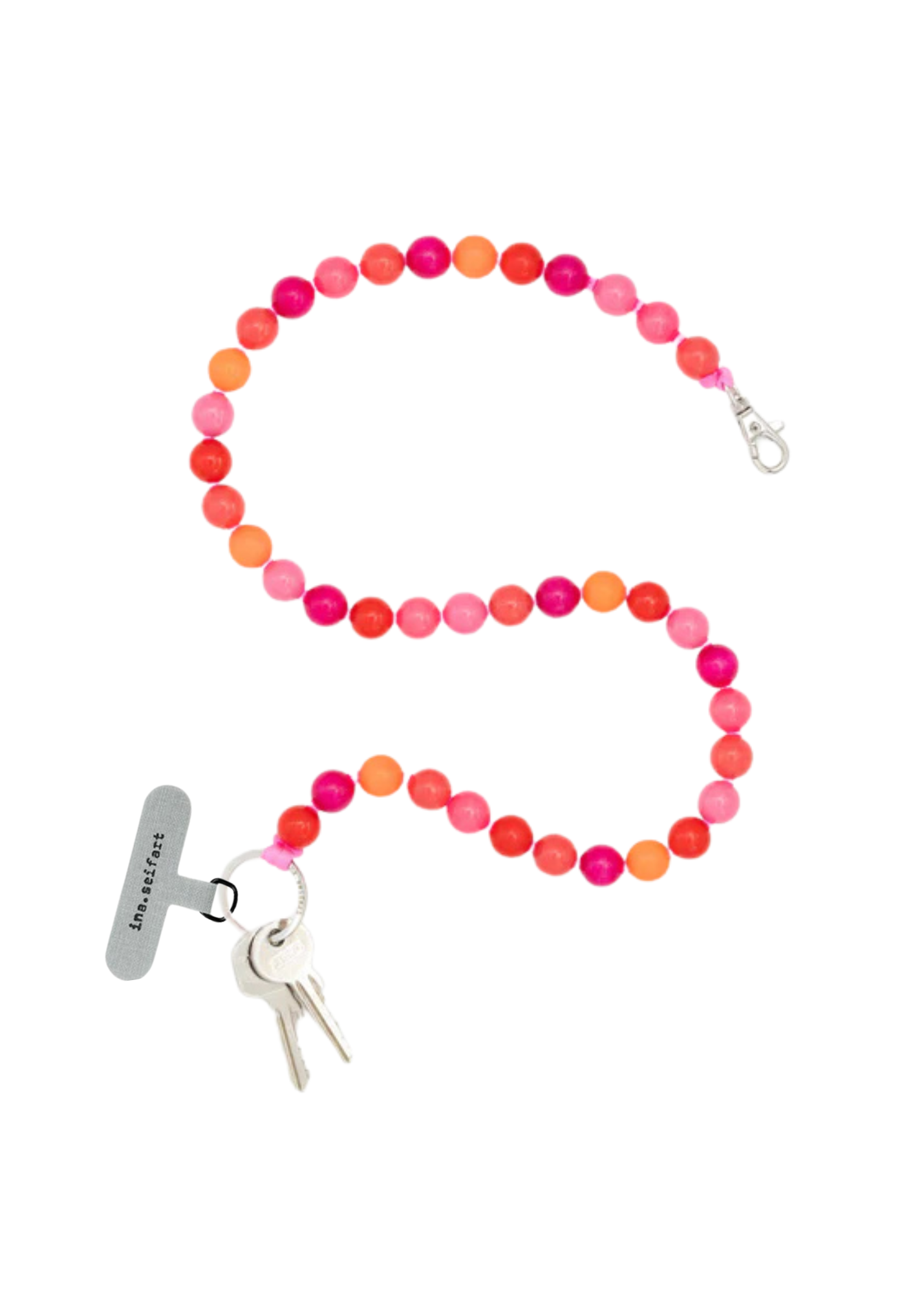 INA SEIFART BIG BEADED PHONE NECKLACE AND ADAPTER – Interwoven