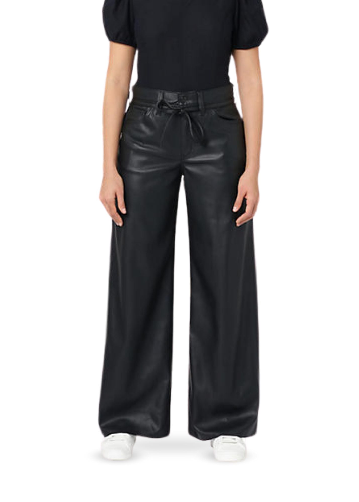 LEVI'S XL STRAIGHT FAUX LEATHER NIGHT PANTS1