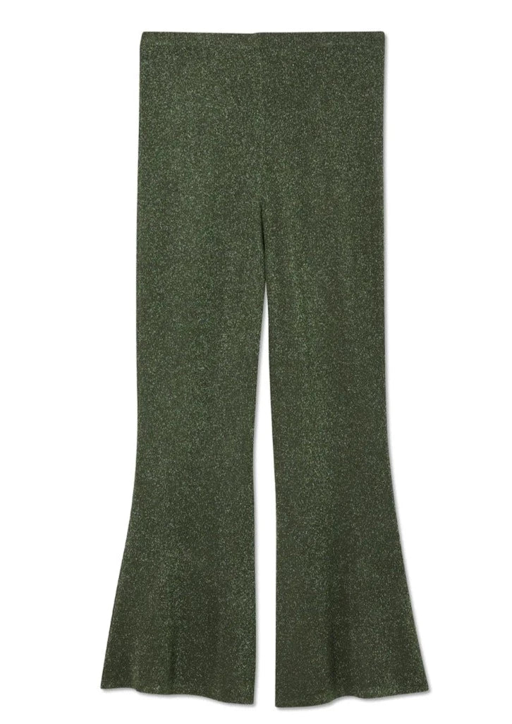 NEVER FULLY DRESSED RAE SPARKLE KNIT TROUSERS