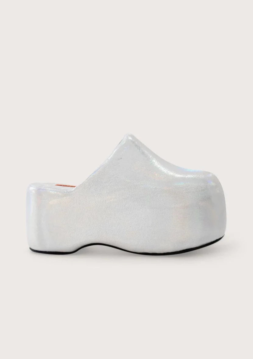 SIMON MILLER IRIDESCENT PLATFORM BUBBLE CLOGS