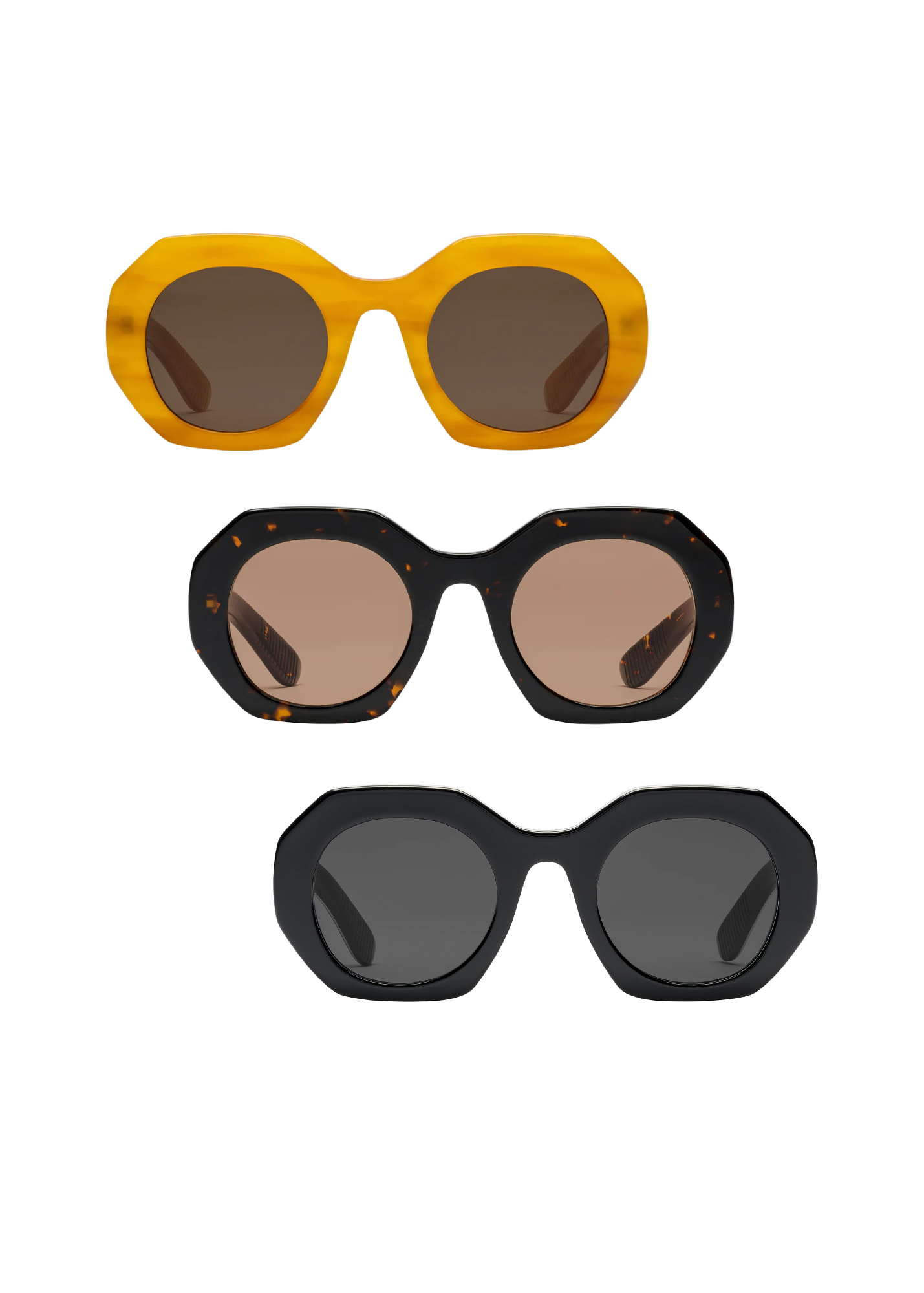 小物 KING SPITFIRE Large Sunglasses Spitfire Sunglasses – Orbital (Tortoise & Tan) — Awoke Vintage