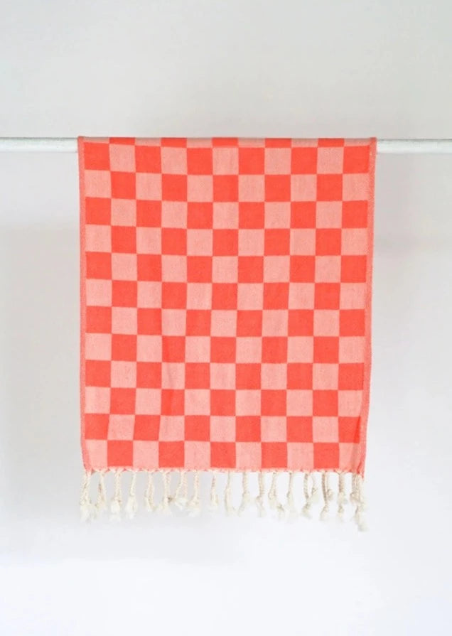 STATE THE LABEL CHECK TURKISH HAND TOWEL