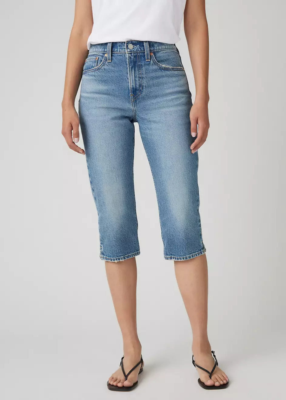 Sofia Jeans Women's Gabriella Bermuda Shorts with Frayed Hem Sofia Jeans Women's Gabriella Bermuda Shorts with Frayed Hem