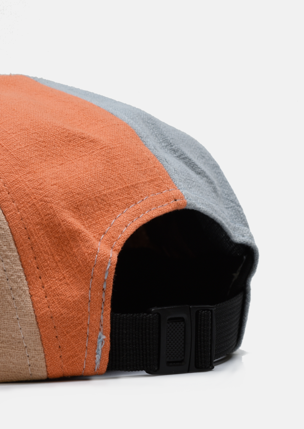 LINEN COLORBLOCK 5 PANEL HAT