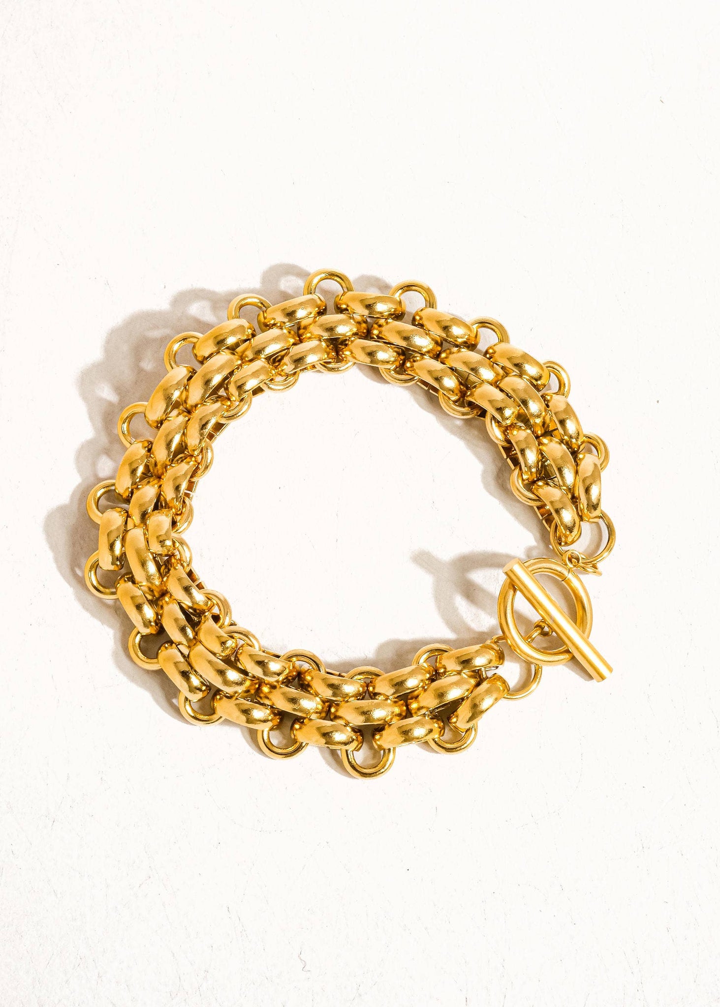 DONNI BOLD WEAVE-STYLE BRACELET