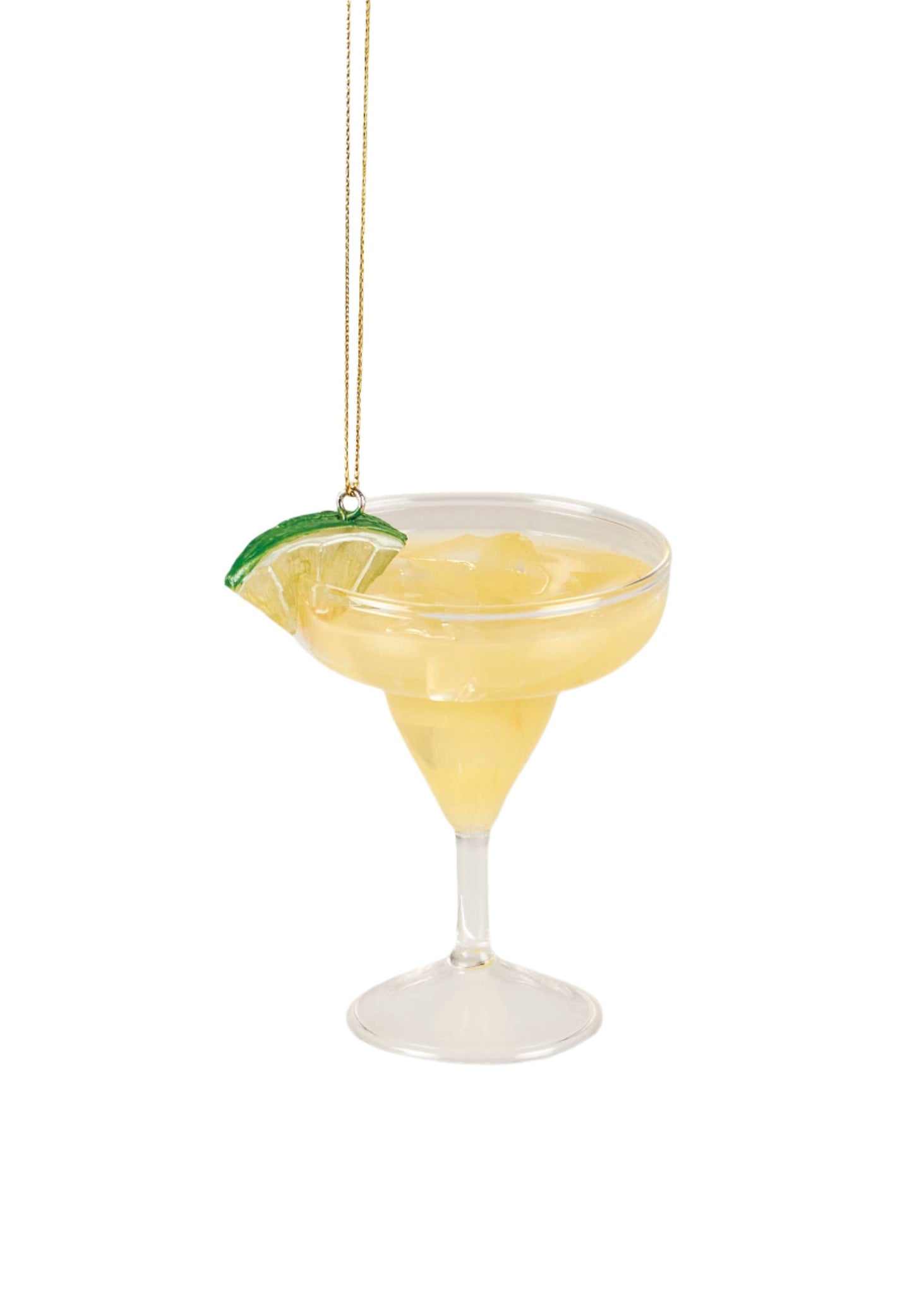 GLASS MARGARITA ORNAMENT