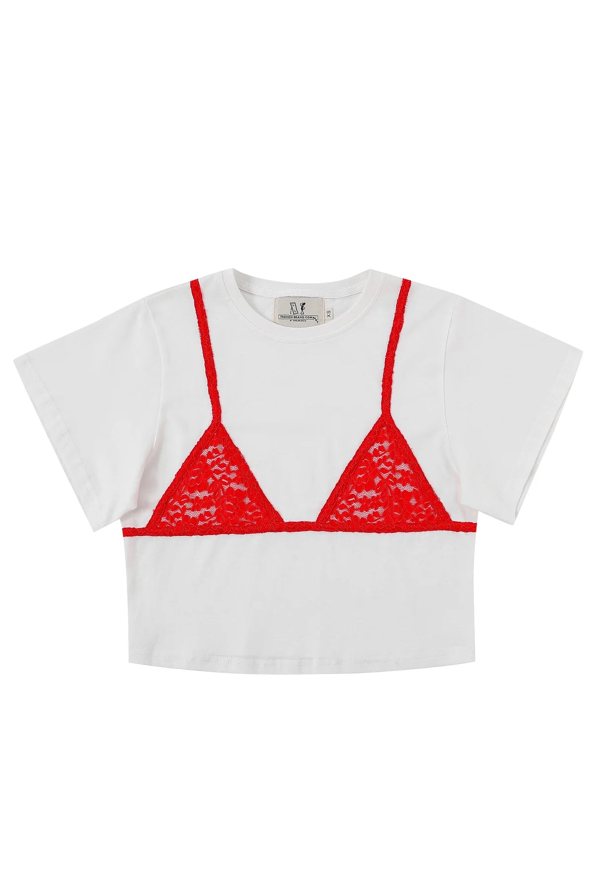 F.B.C. BIKINI BOD CROP TEE