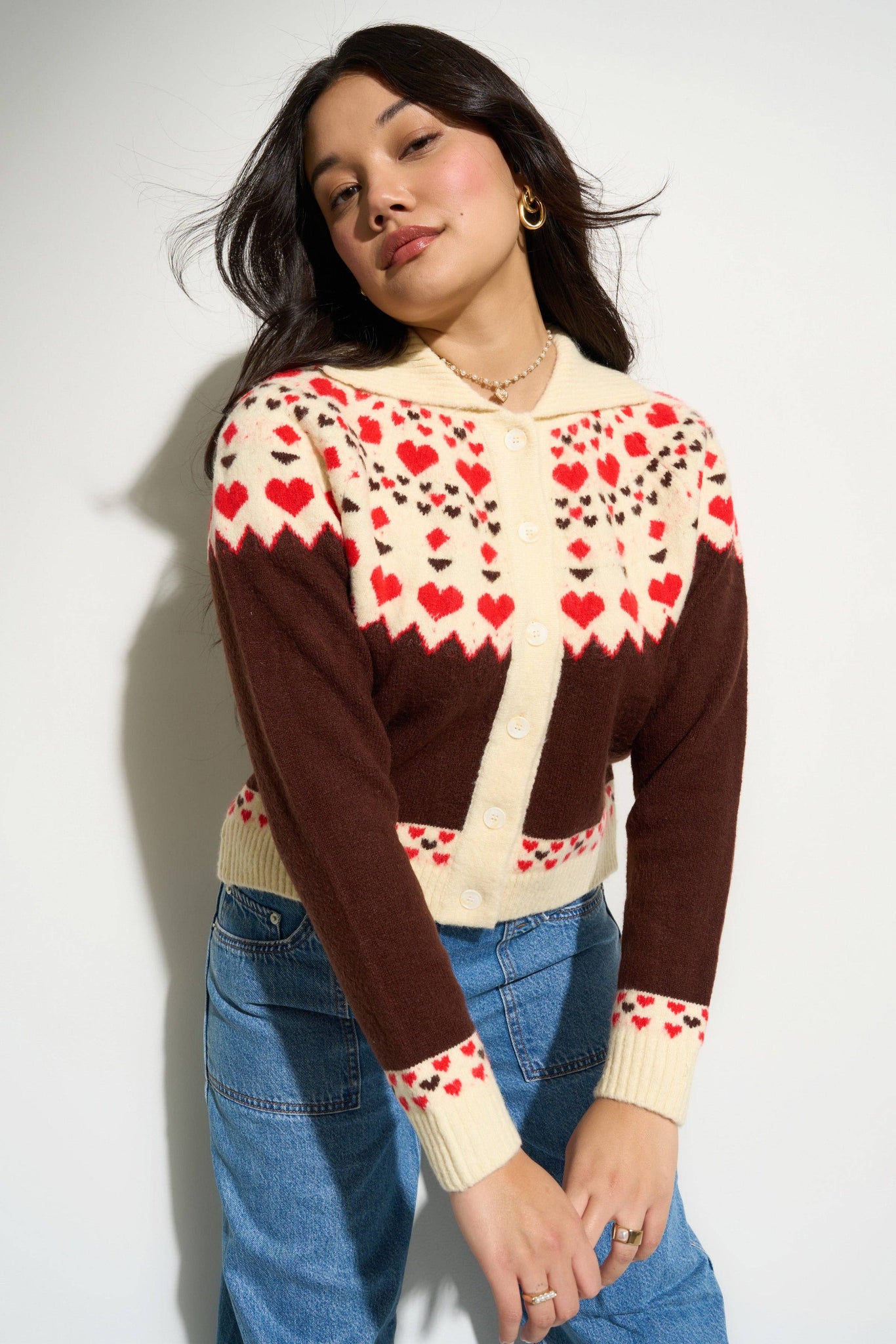 JULEE FAIRISLE CARDIGAN