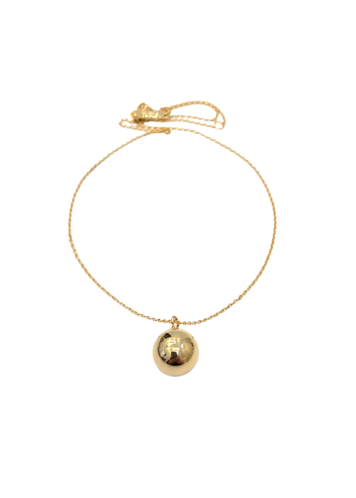 ARIA GOLD BALL NECKLACE