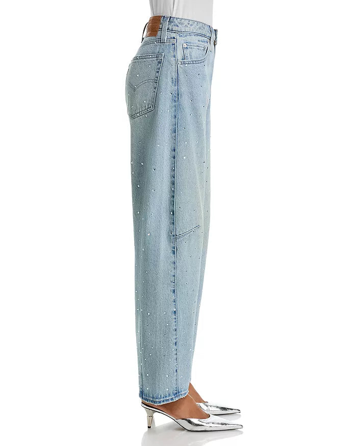 LEVI'S DAZZLE ME BARREL DENIM PANTS