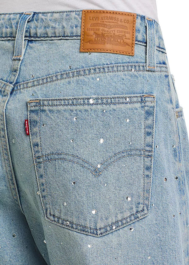 LEVI'S DAZZLE ME BARREL DENIM PANTS