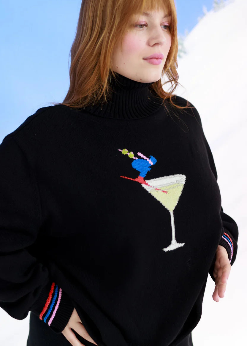 RACHEL ANTONOFF APRES SKI MARTINI MOCKNECK SWEATER