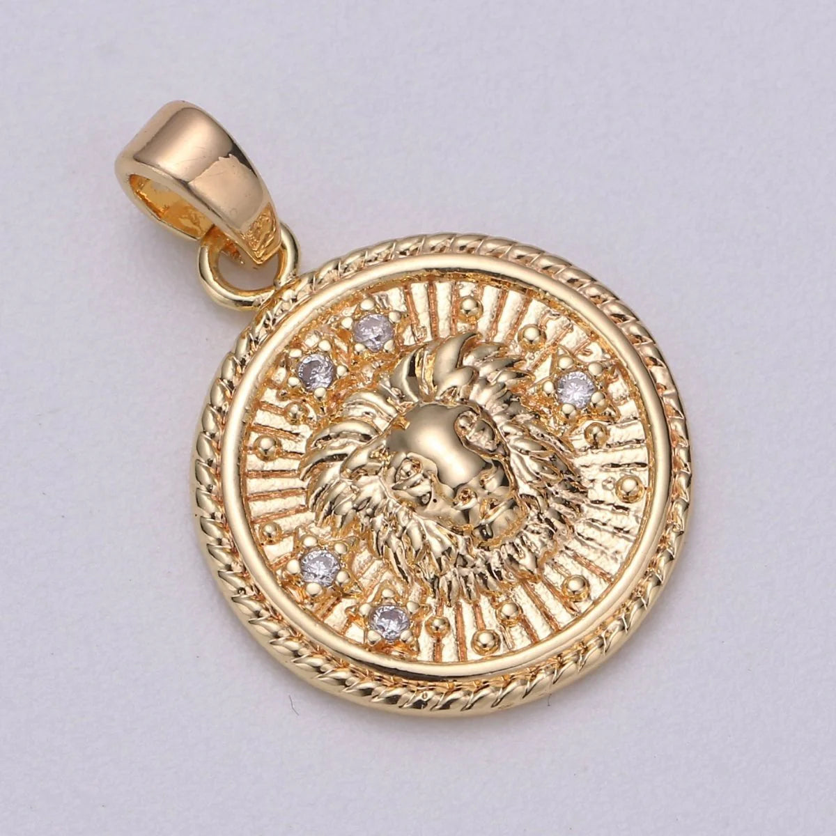 ZODIAC SIGN MEDALLION COIN CHARM