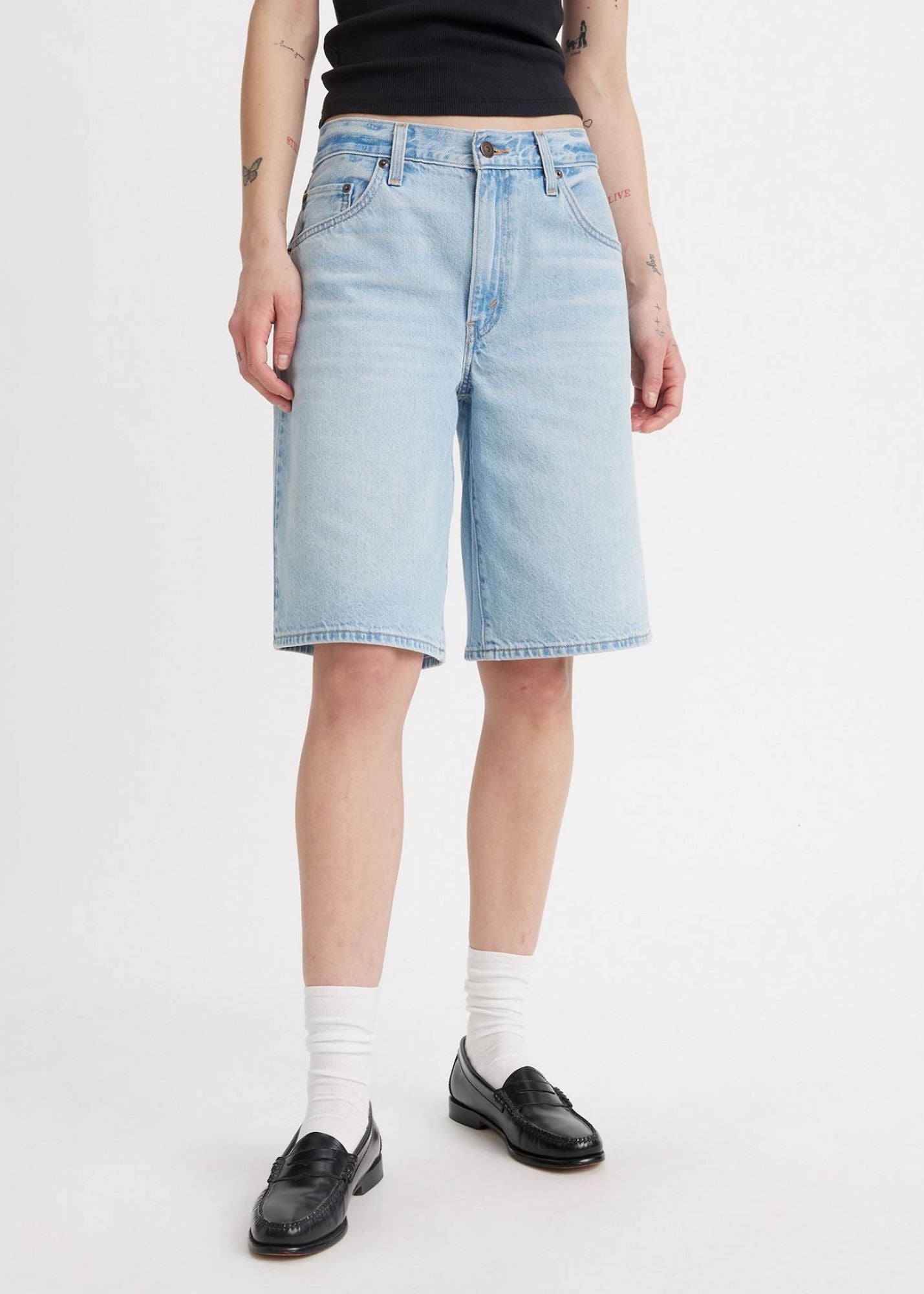 LEVI'S BAGGY DAD JORT PICK SIDES SHORT