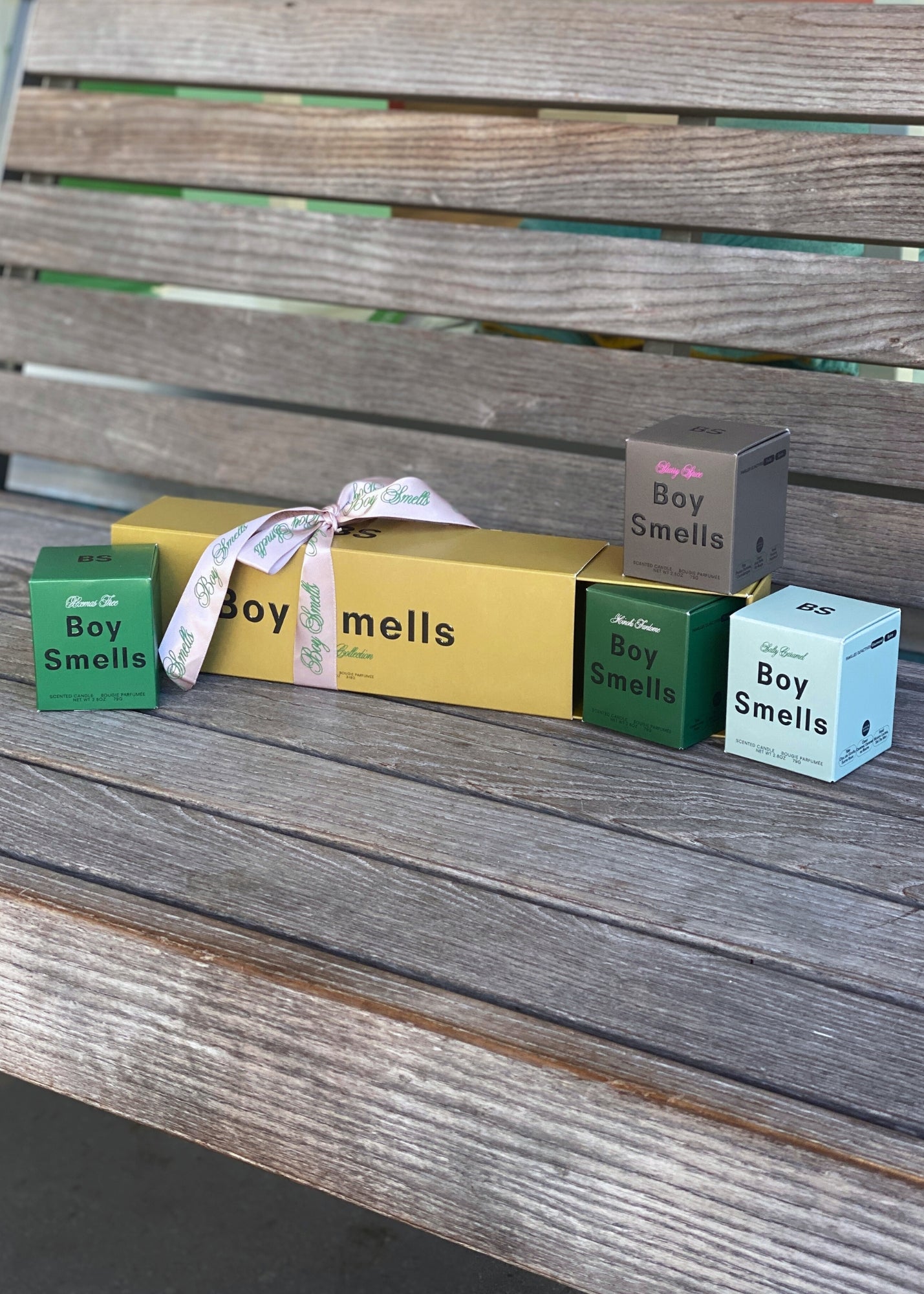 BOY SMELLS HOLIDAY VOTIVE QUAD SET