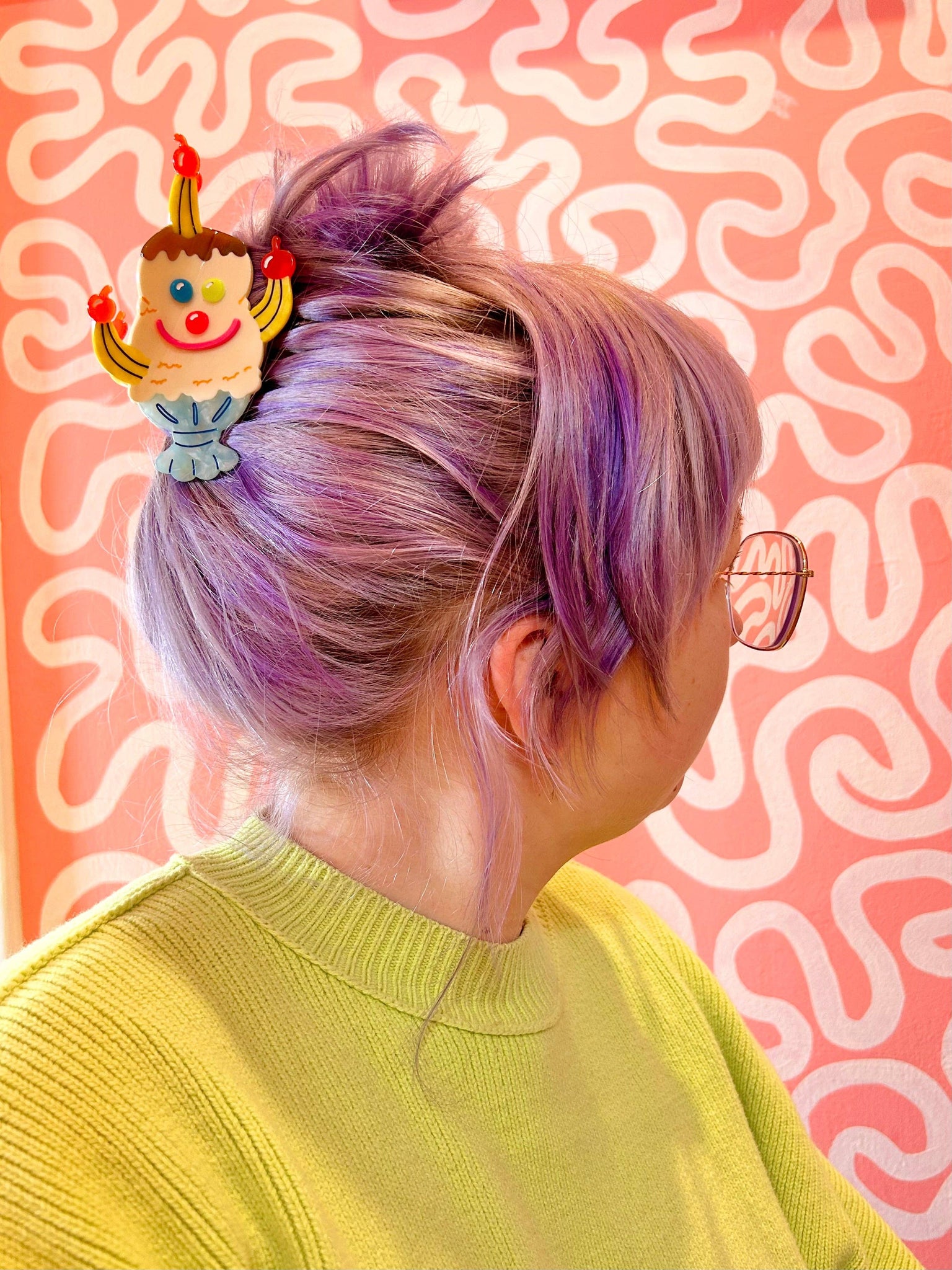 ICE CREAM SUNDAE HAIR CLAW