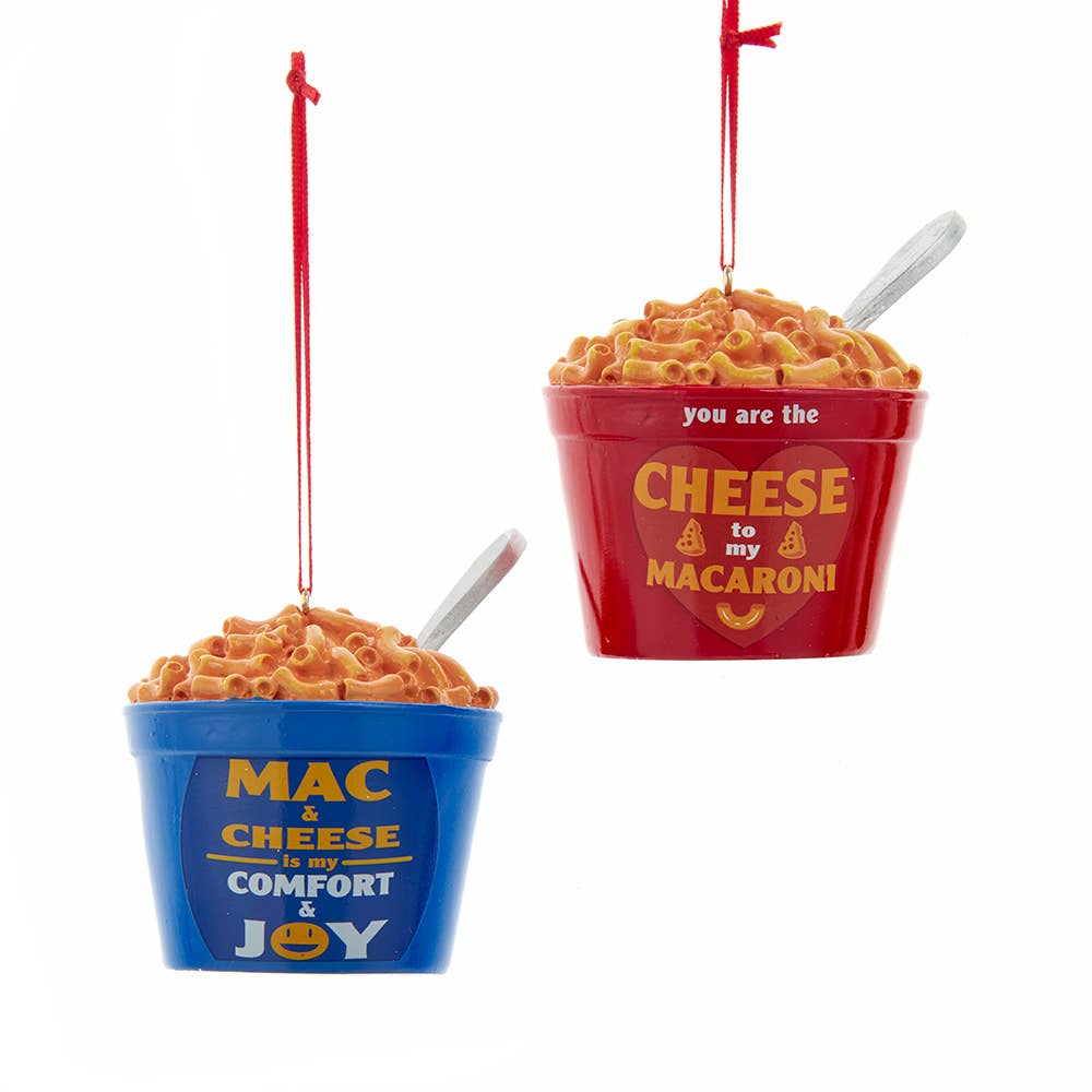MAC AND CHEESE ORNAMENTS