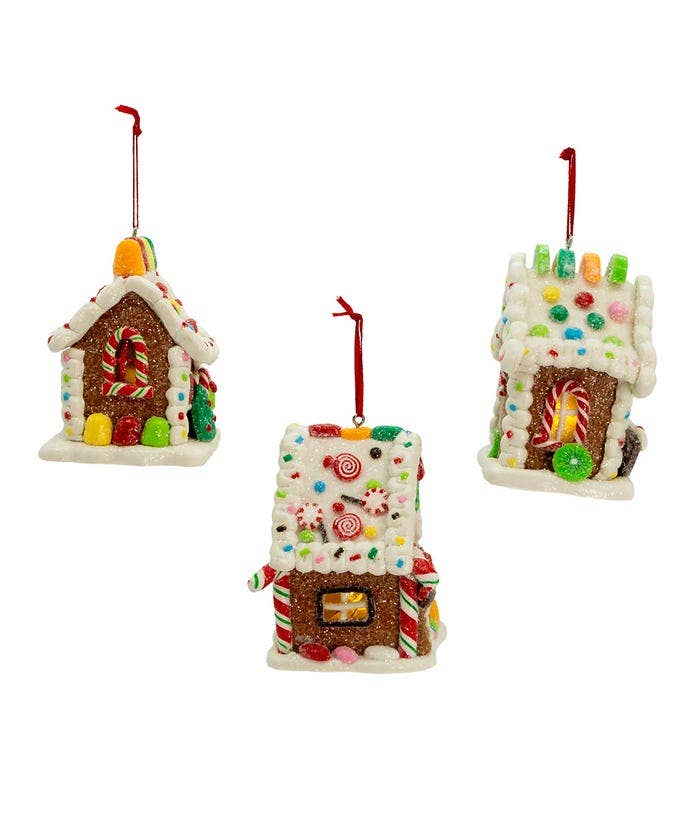 GINGERBREAD HOUSE ORNAMENT