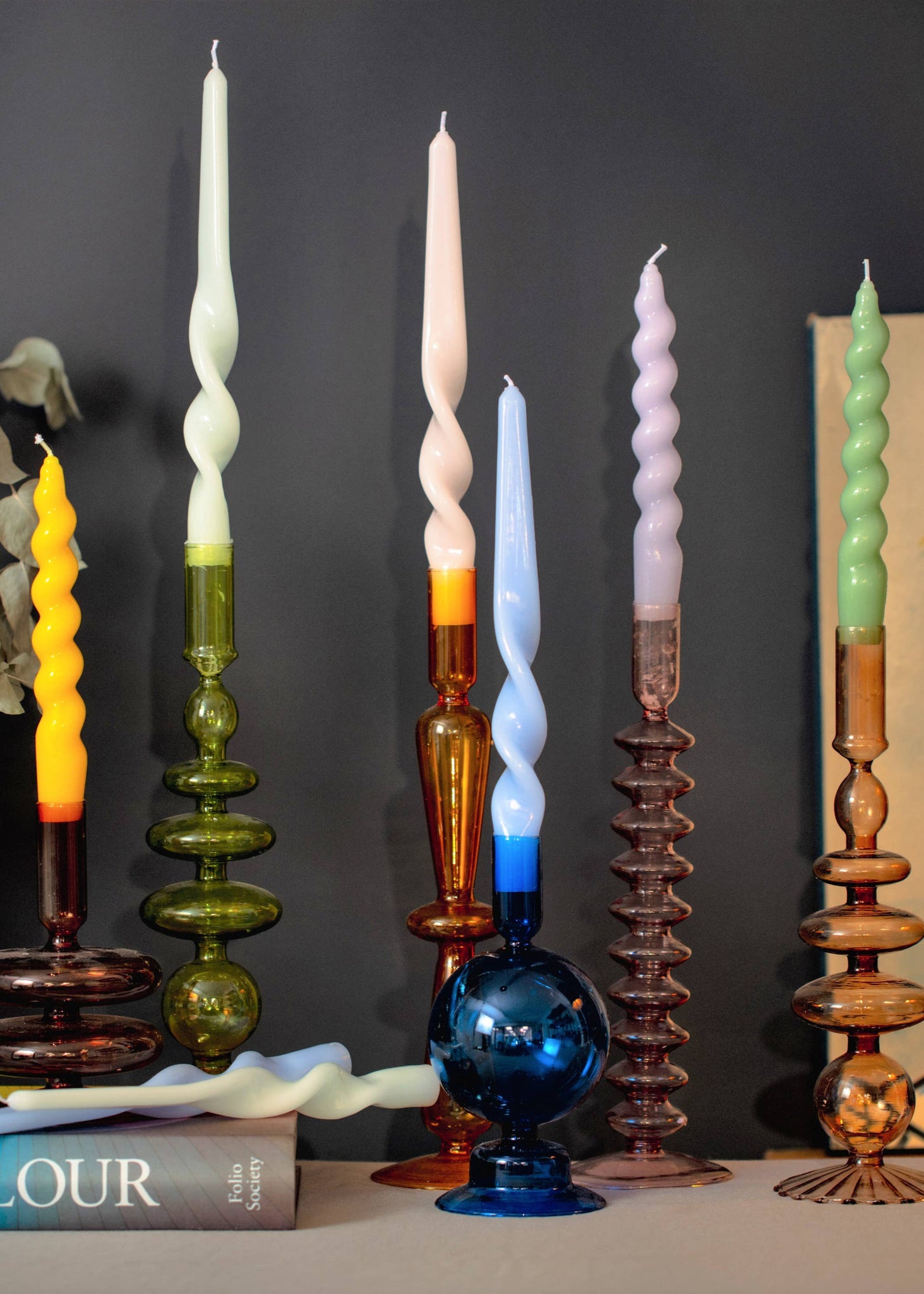 SPIRAL TAPER CANDLES