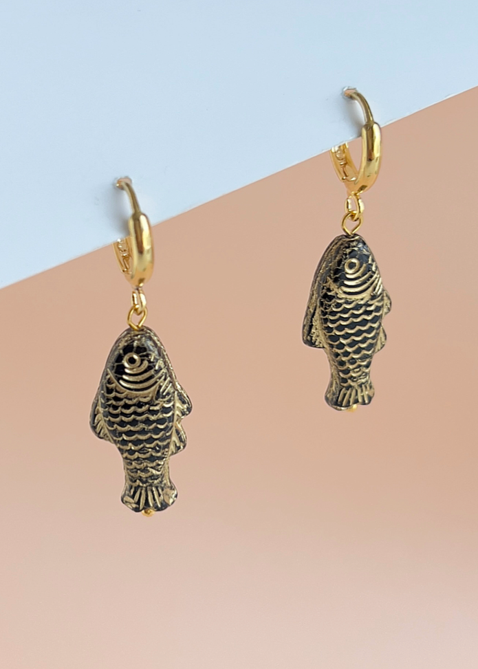 MINI SARDINE EARRINGS