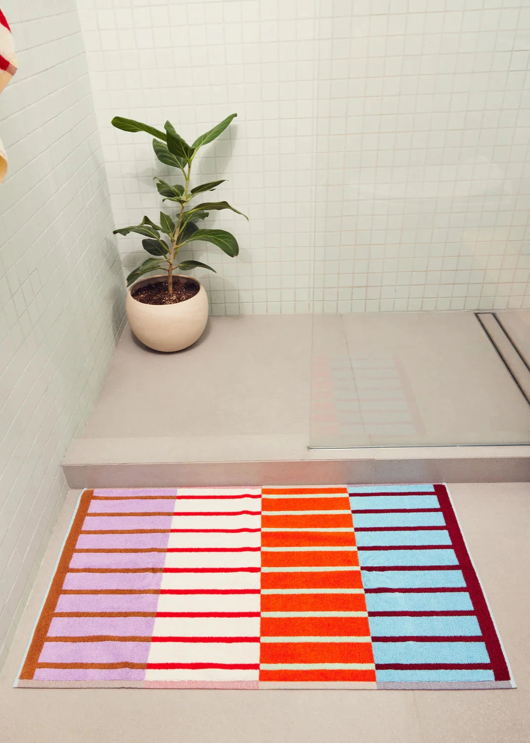 DUSEN DUSEN HOUSE STRIPE BATH MAT