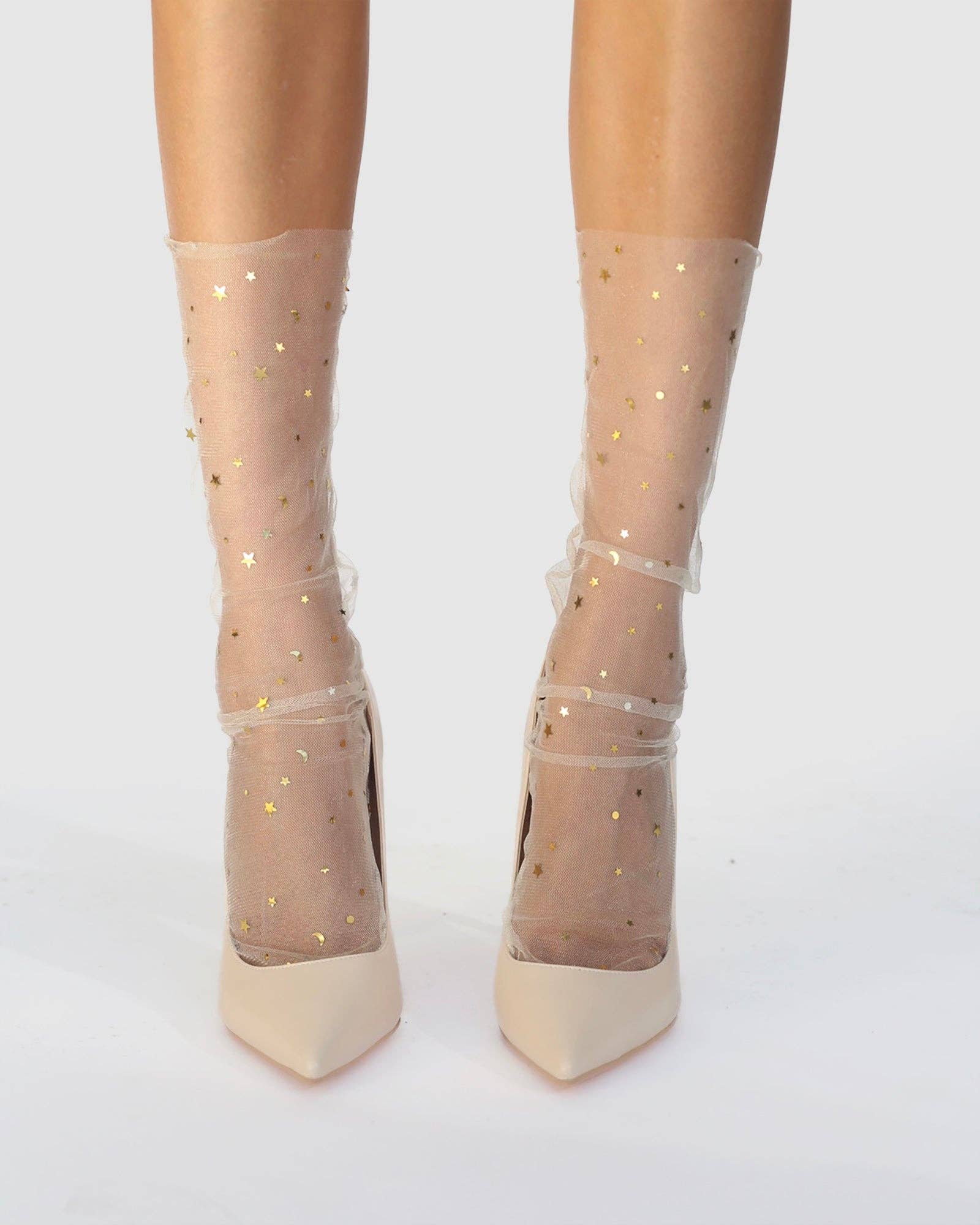 STARRY NIGHT TULLE SOCKS