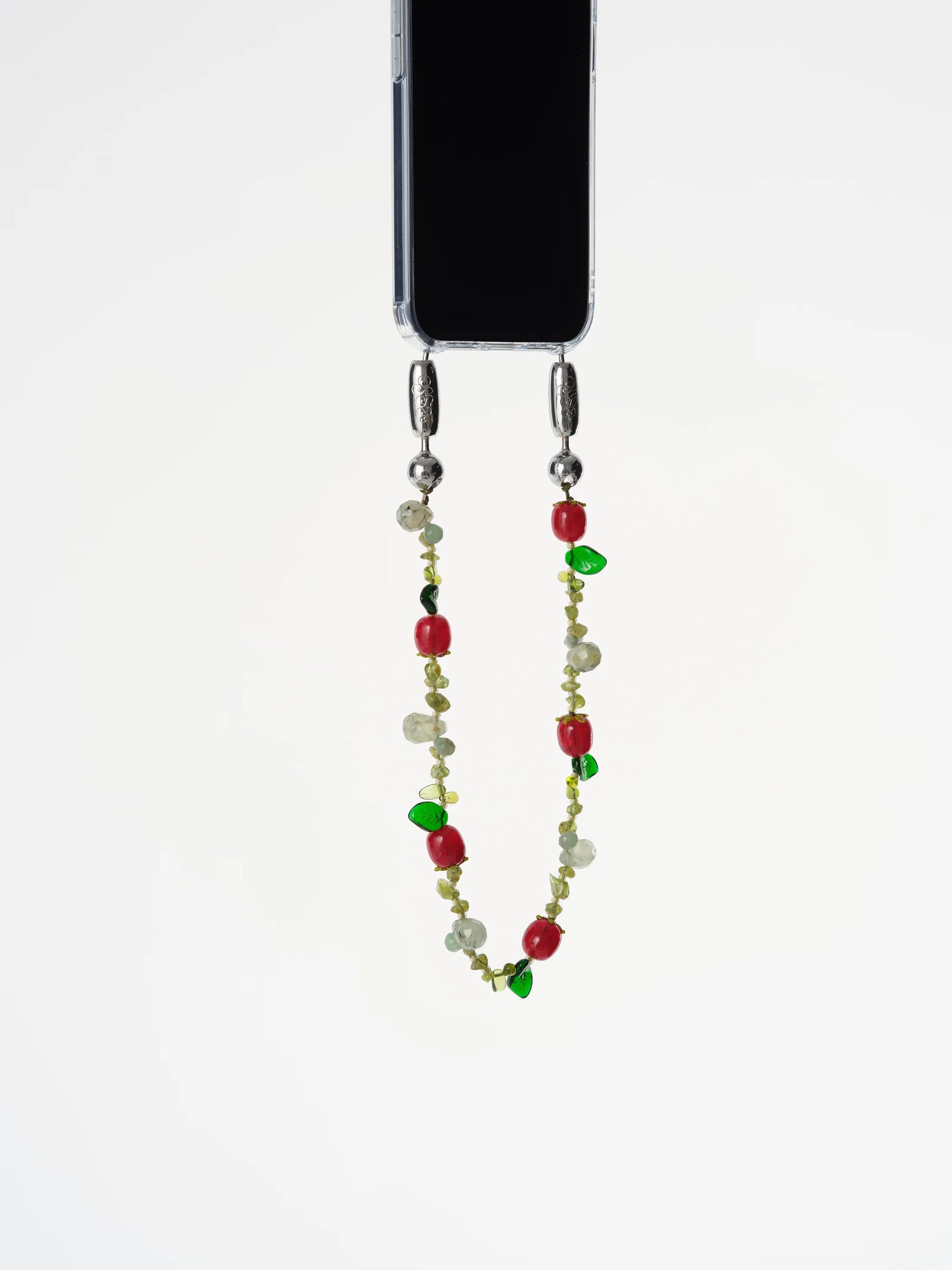 OSSA NEW YORK VINE TOMATOES WRISTLET PHONE CHAIN