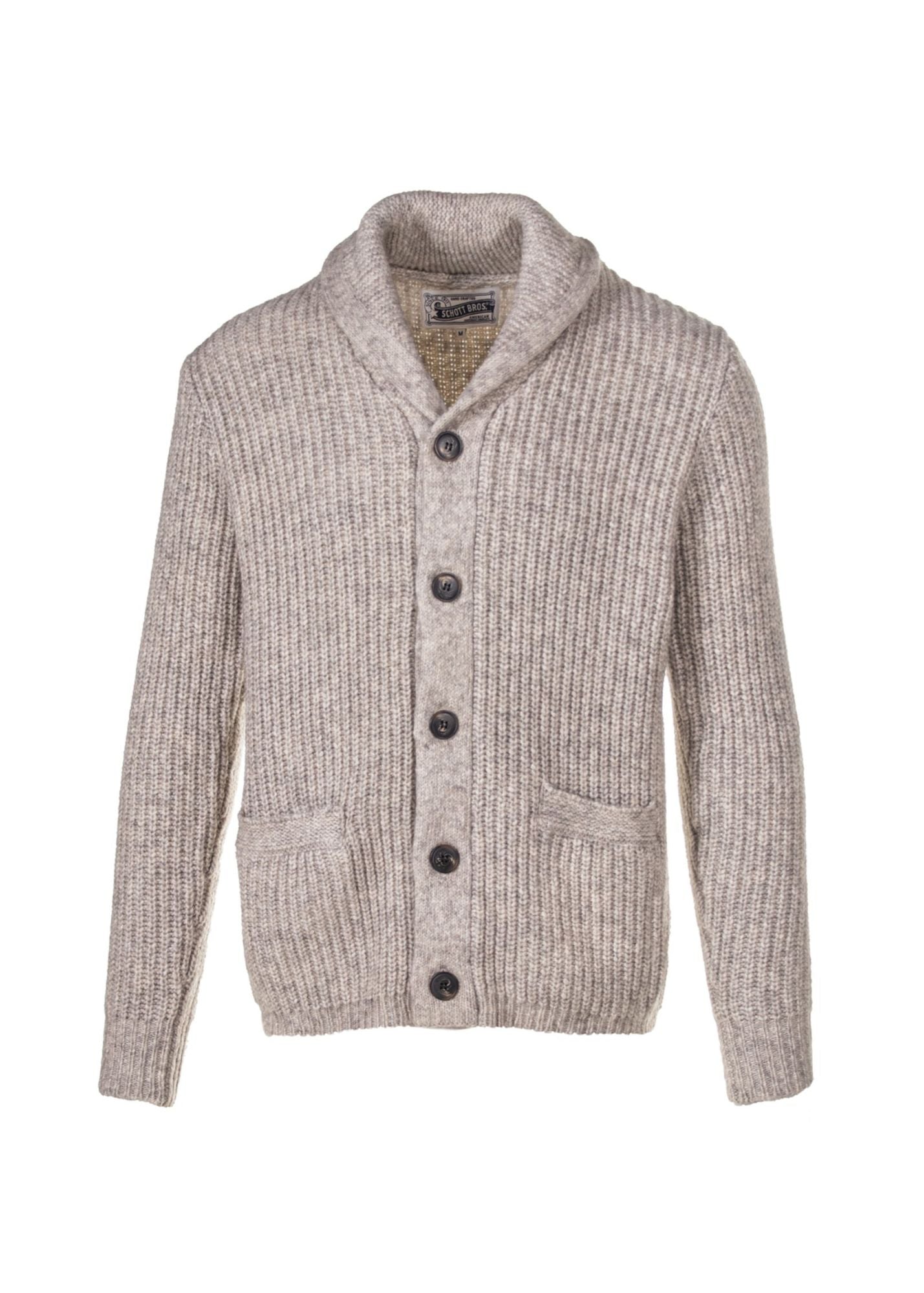 SCHOTT YAK BLEND CARDIGAN