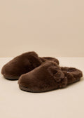 PORTLAND FAUX FUR SLIDE