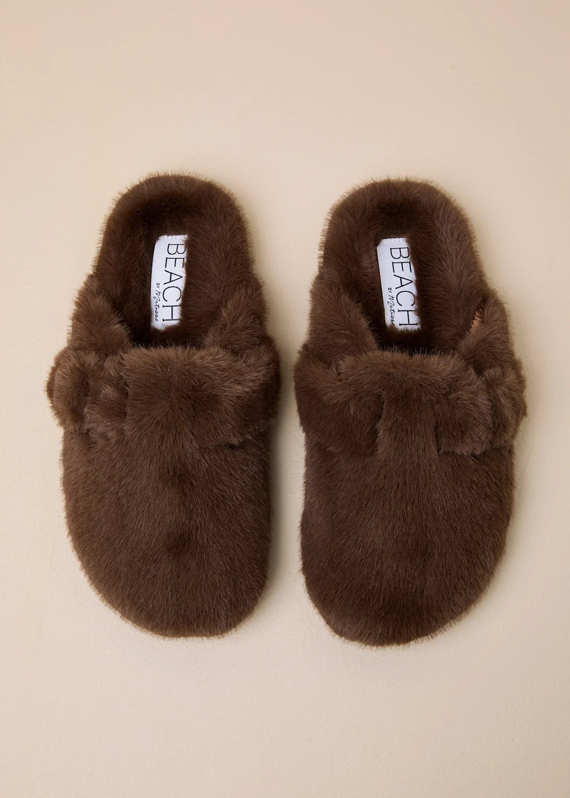 PORTLAND FAUX FUR SLIDE