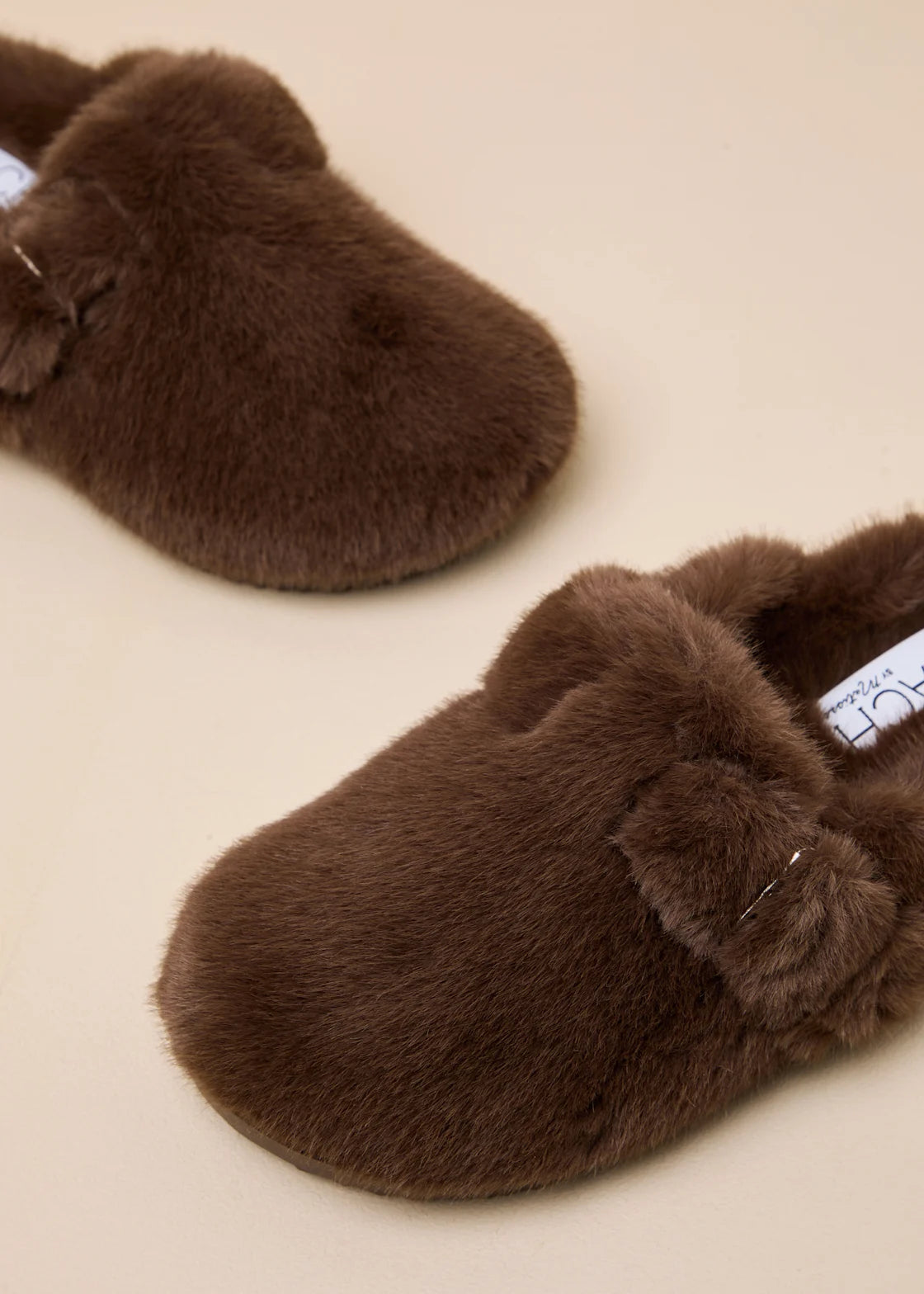 PORTLAND FAUX FUR SLIDE