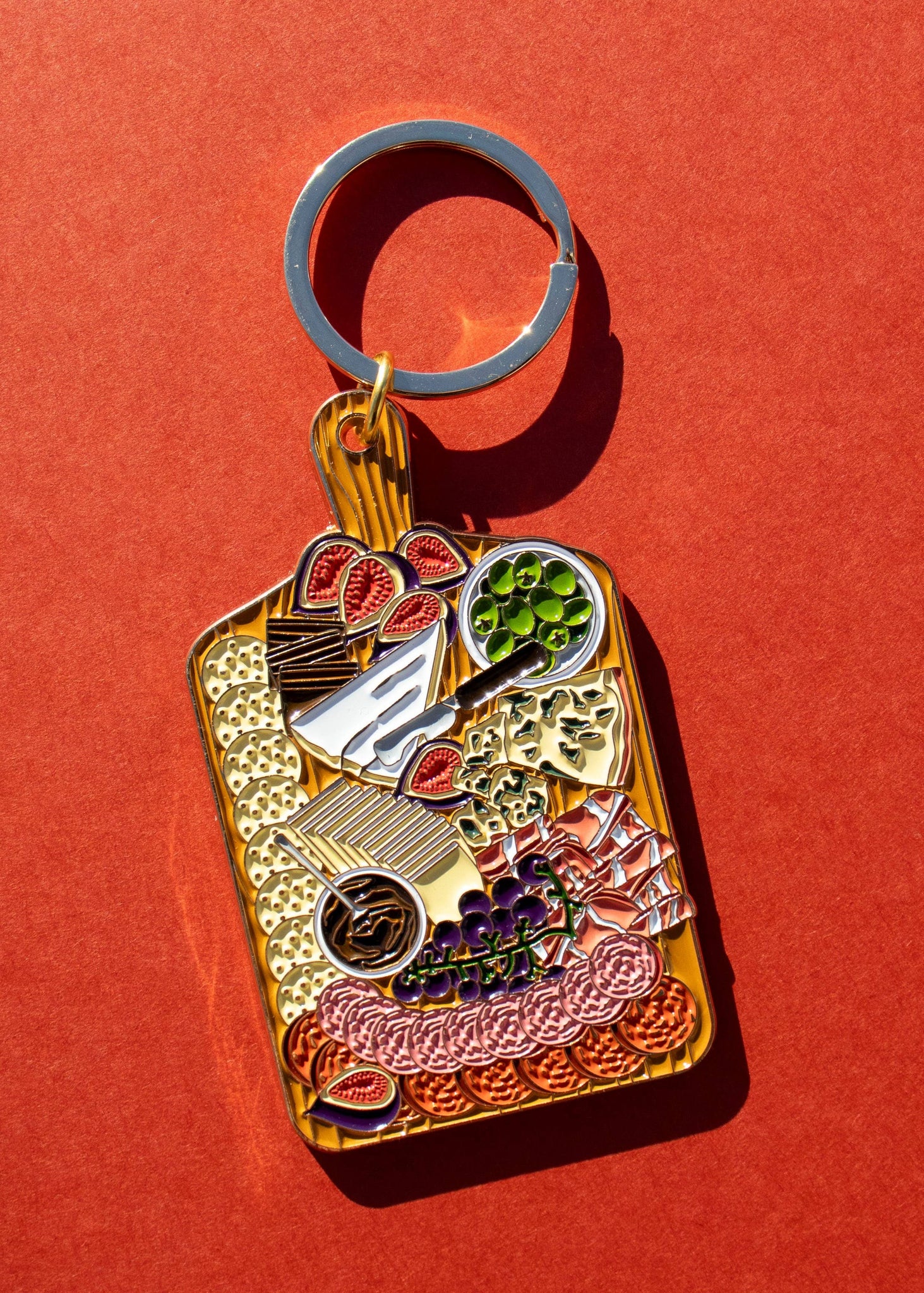 CHARCUTERIE BOARD KEYCHAIN