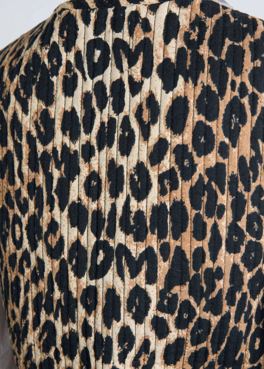 DAMSON MADDER LEOPARD TILLY GILET VEST