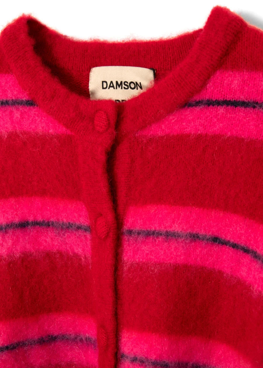 DAMSON MADDER CECE STRIPE CARDIGAN