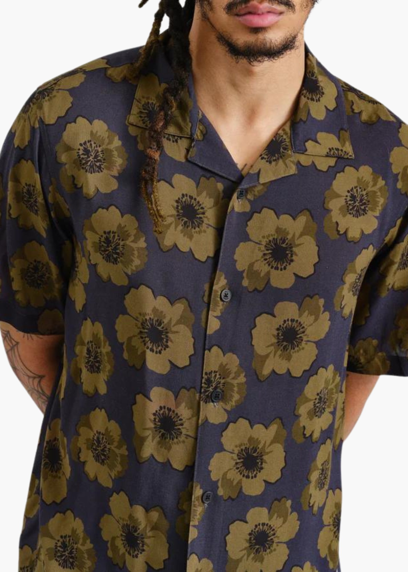 WAX LONDON DIDCOT S/S BUTTONDOWN