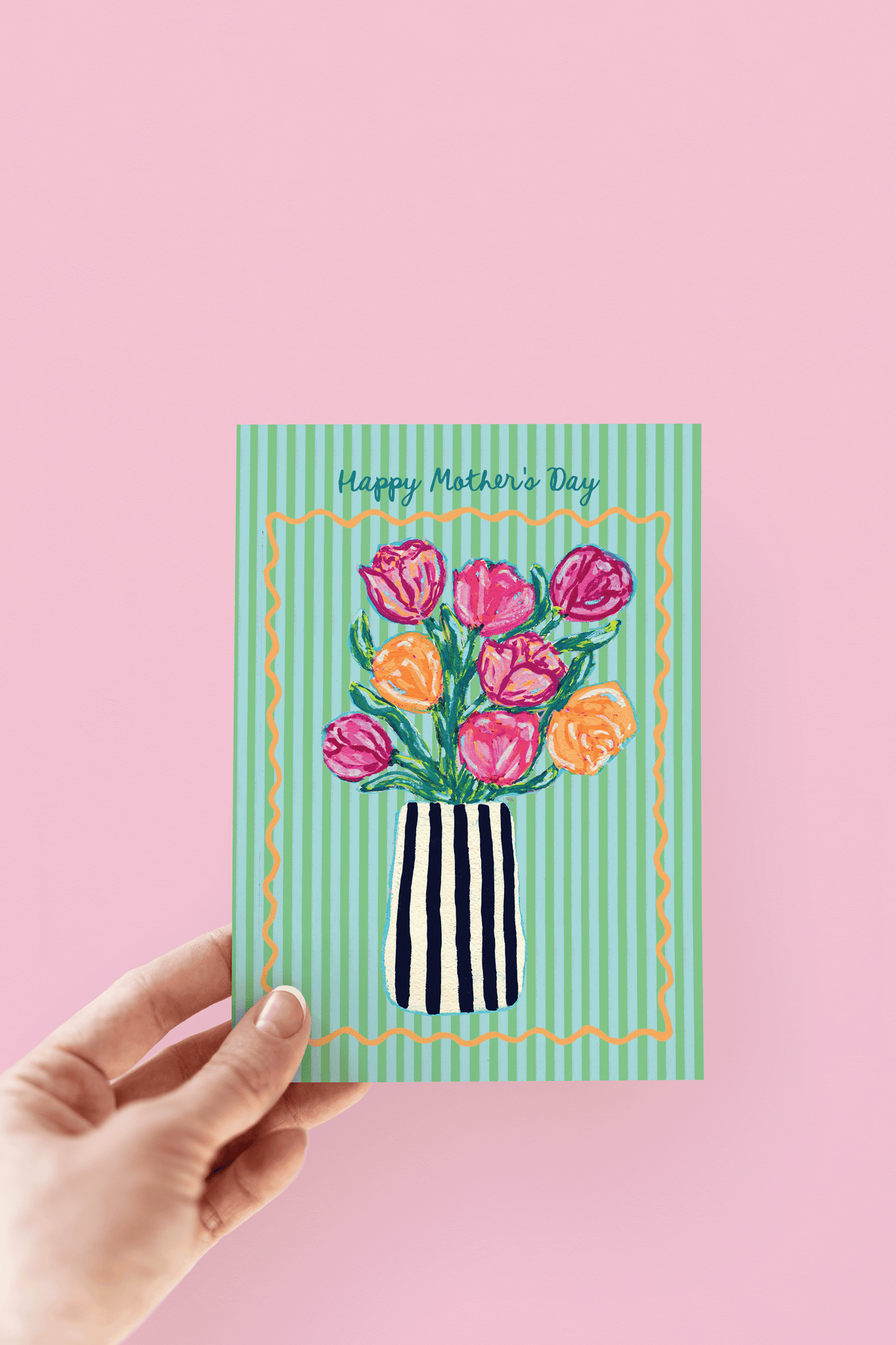 TULIPS MOTHER'S DAY CARD