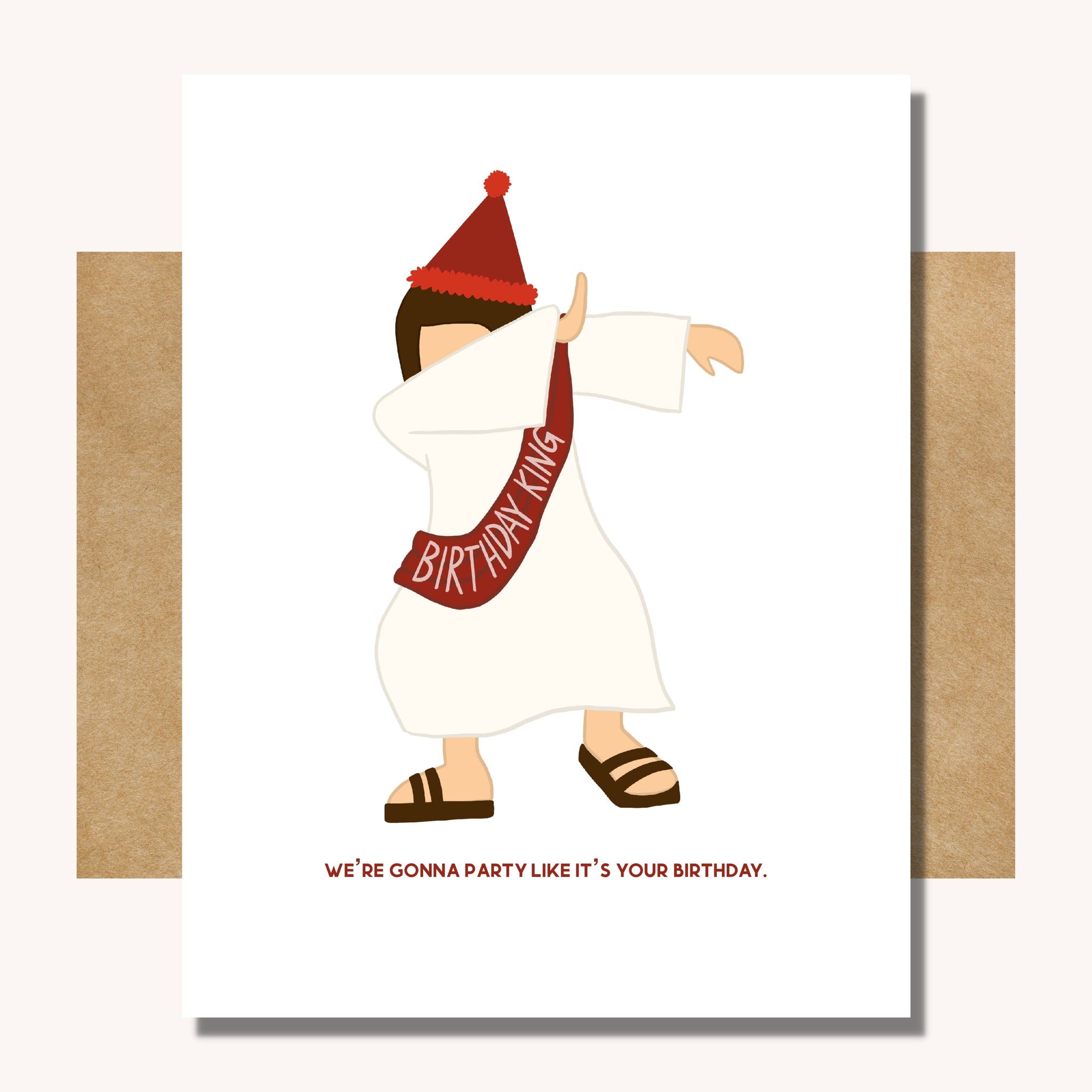 FUNNY JESUS CHRISTMAS CARD