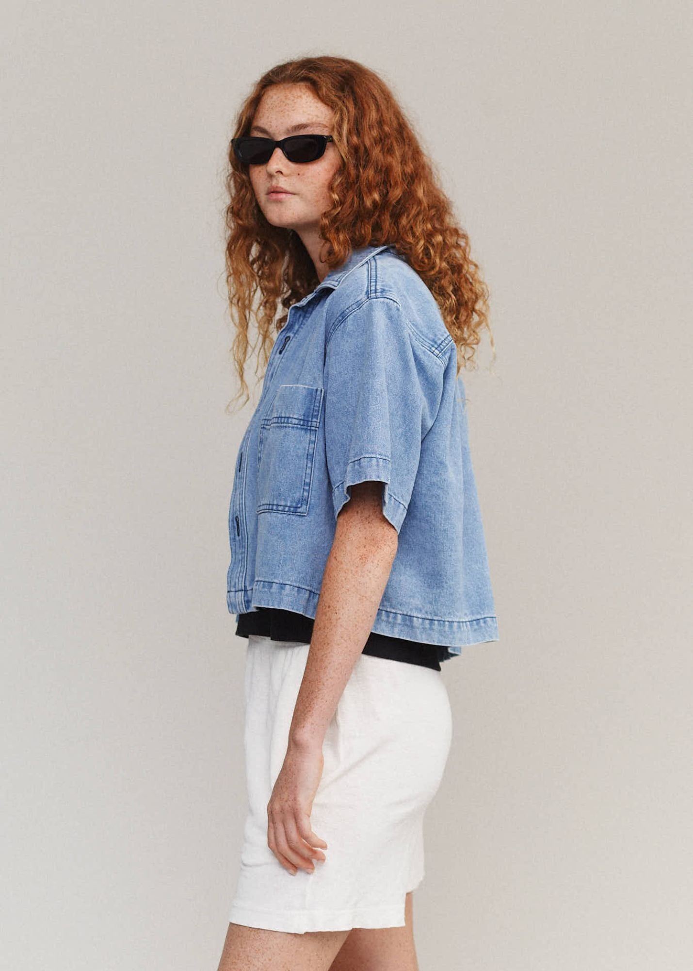 JUNGMAVEN PHINNEY DENIM SHIRT