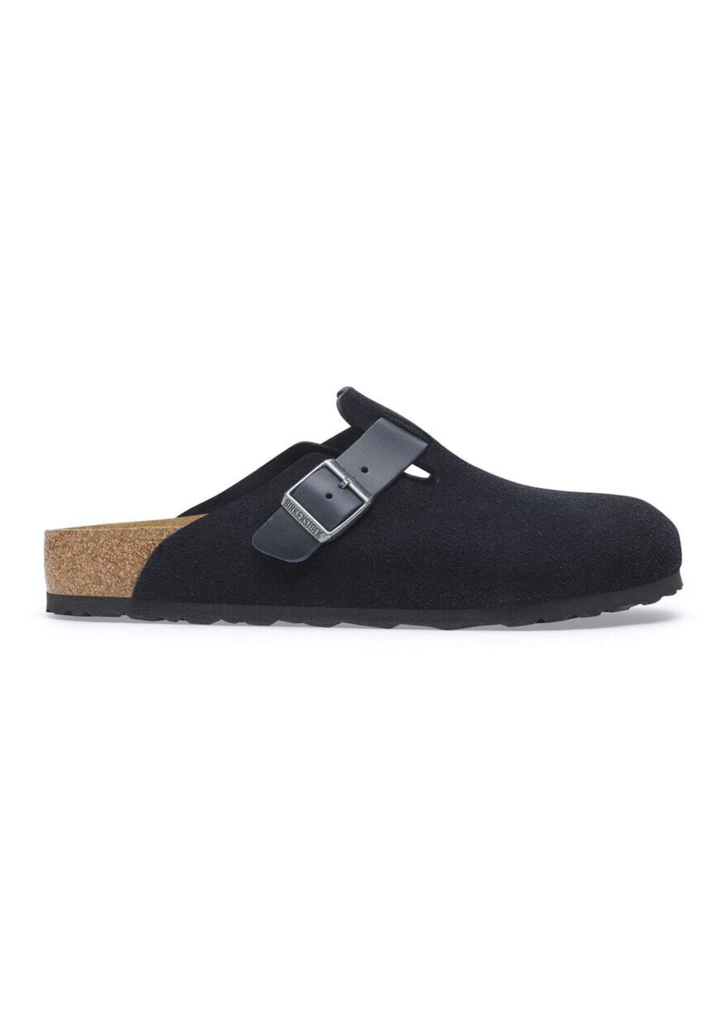 MEN'S BIRKENSTOCK NAVY LEATHER BOSTON CLOG