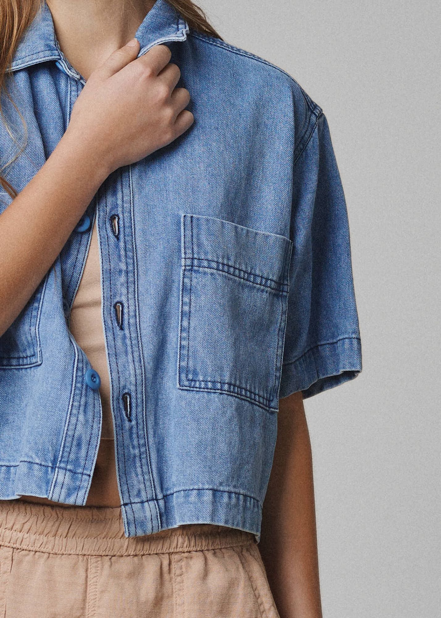 JUNGMAVEN PHINNEY DENIM SHIRT