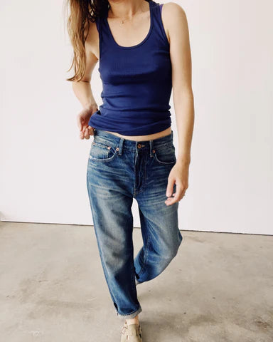 HEY GANG RIBBED TANK