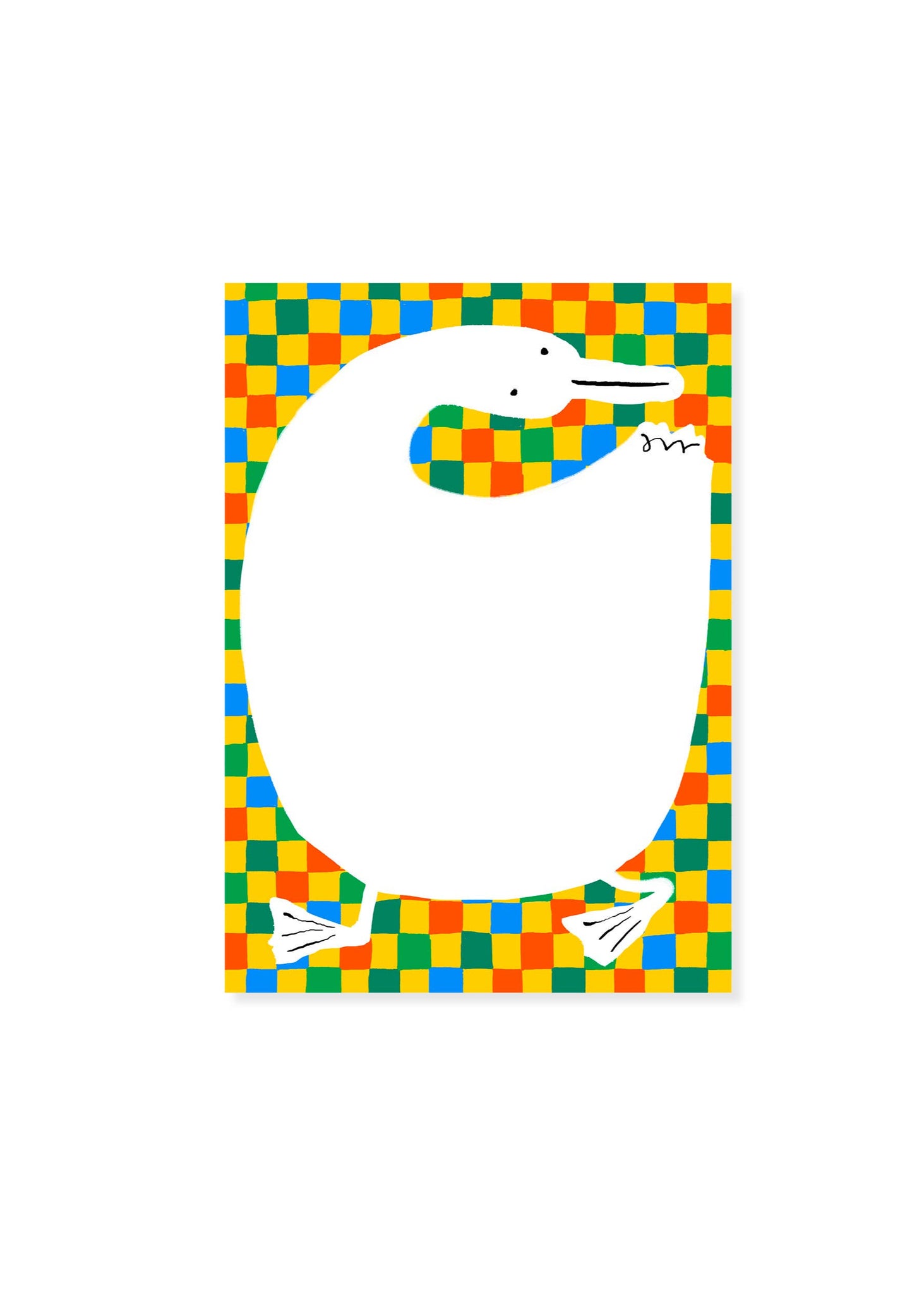 DUCK QUILT NOTEPAD