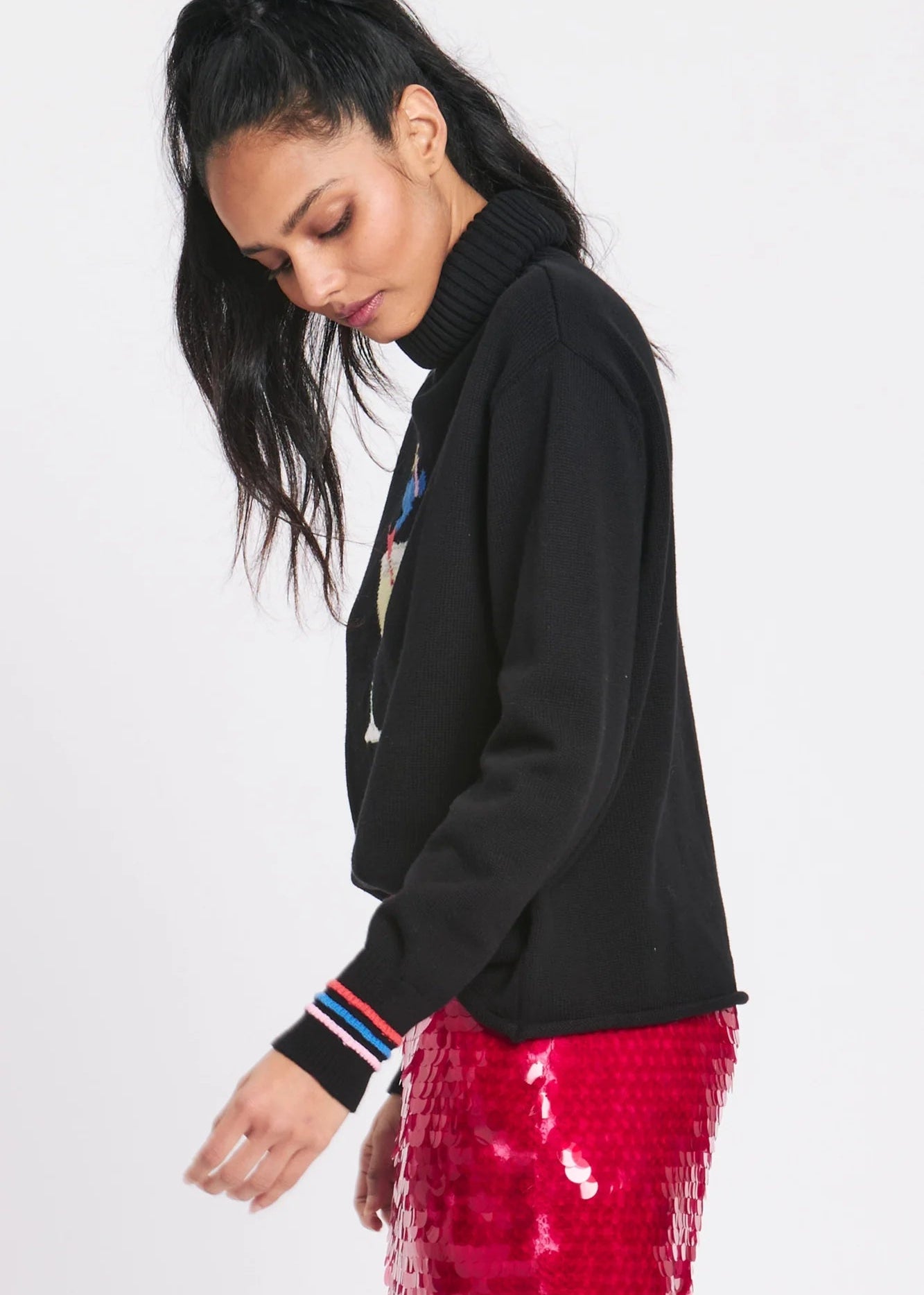 RACHEL ANTONOFF APRES SKI MARTINI MOCKNECK SWEATER