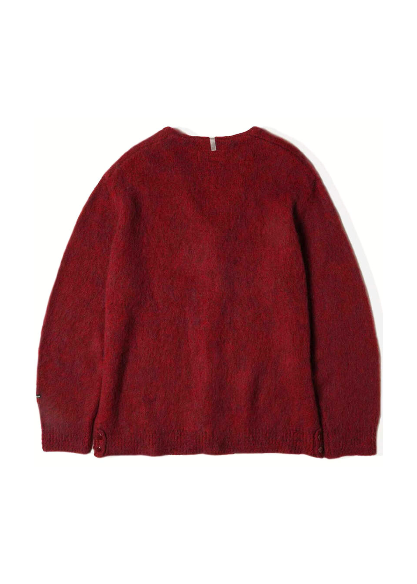 MANASTASH ABERDEEN KURTIGAN BURGUNDY CARDIGAN