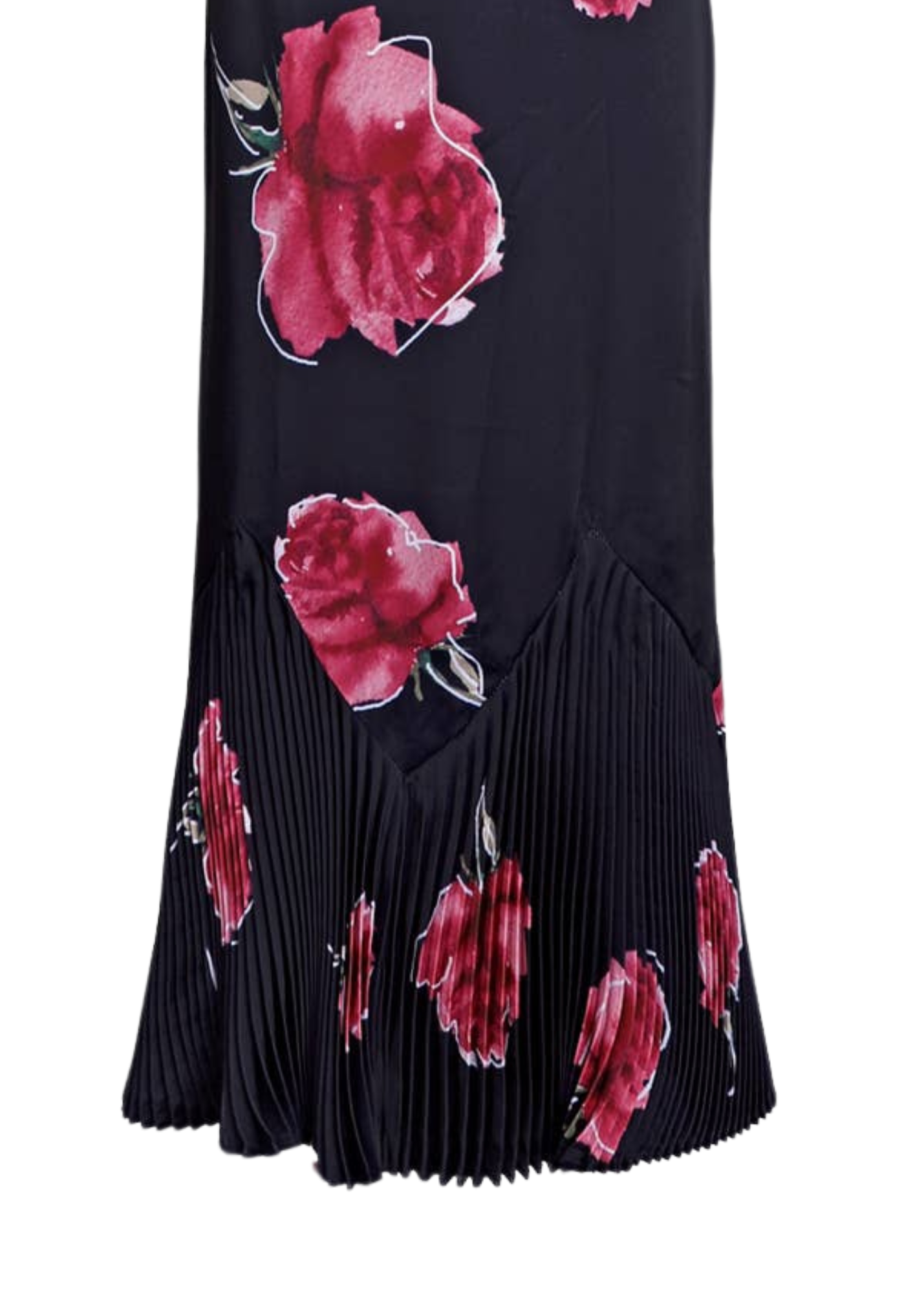 THEODORA FLORAL SLIP MIDI DRESS