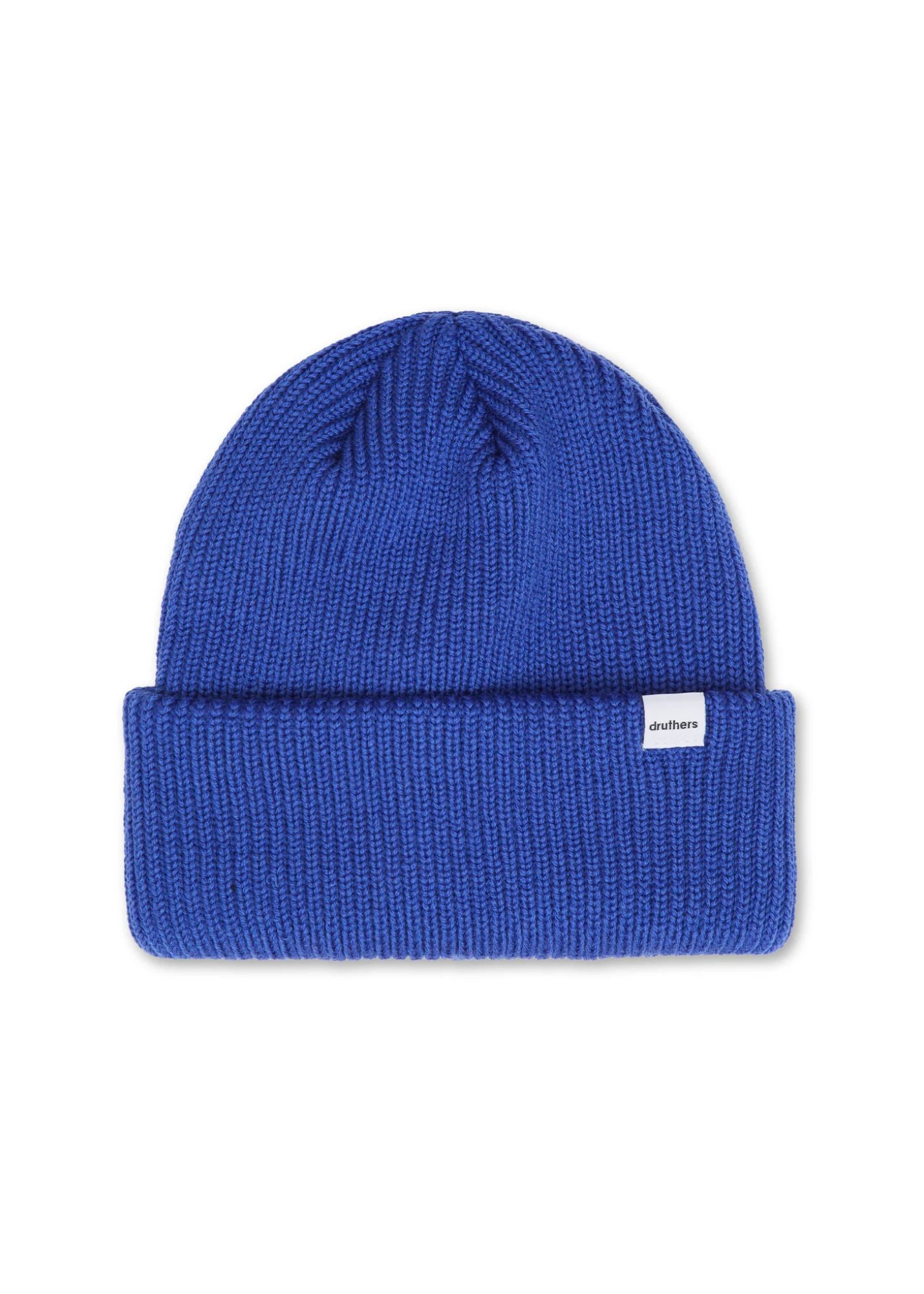 DRUTHERS MERINO WOOL 1X1 KNIT BEANIE