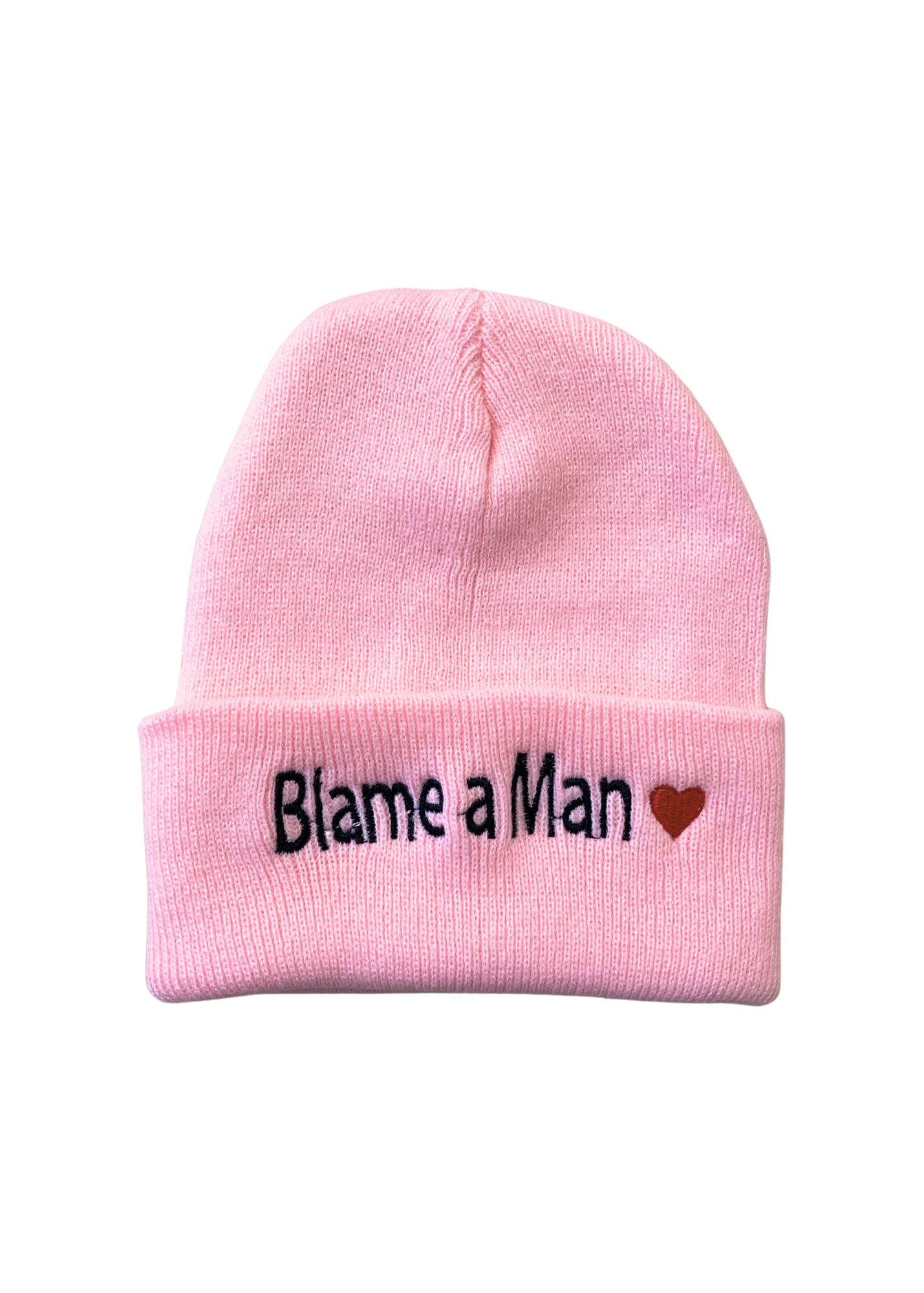 BLAME A MAN BEANIE