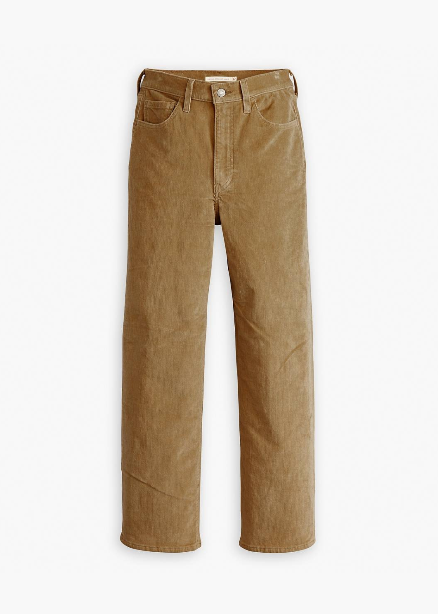 LEVI'S RIBCAGE STRAIGHT CORD ANKLE PANTS