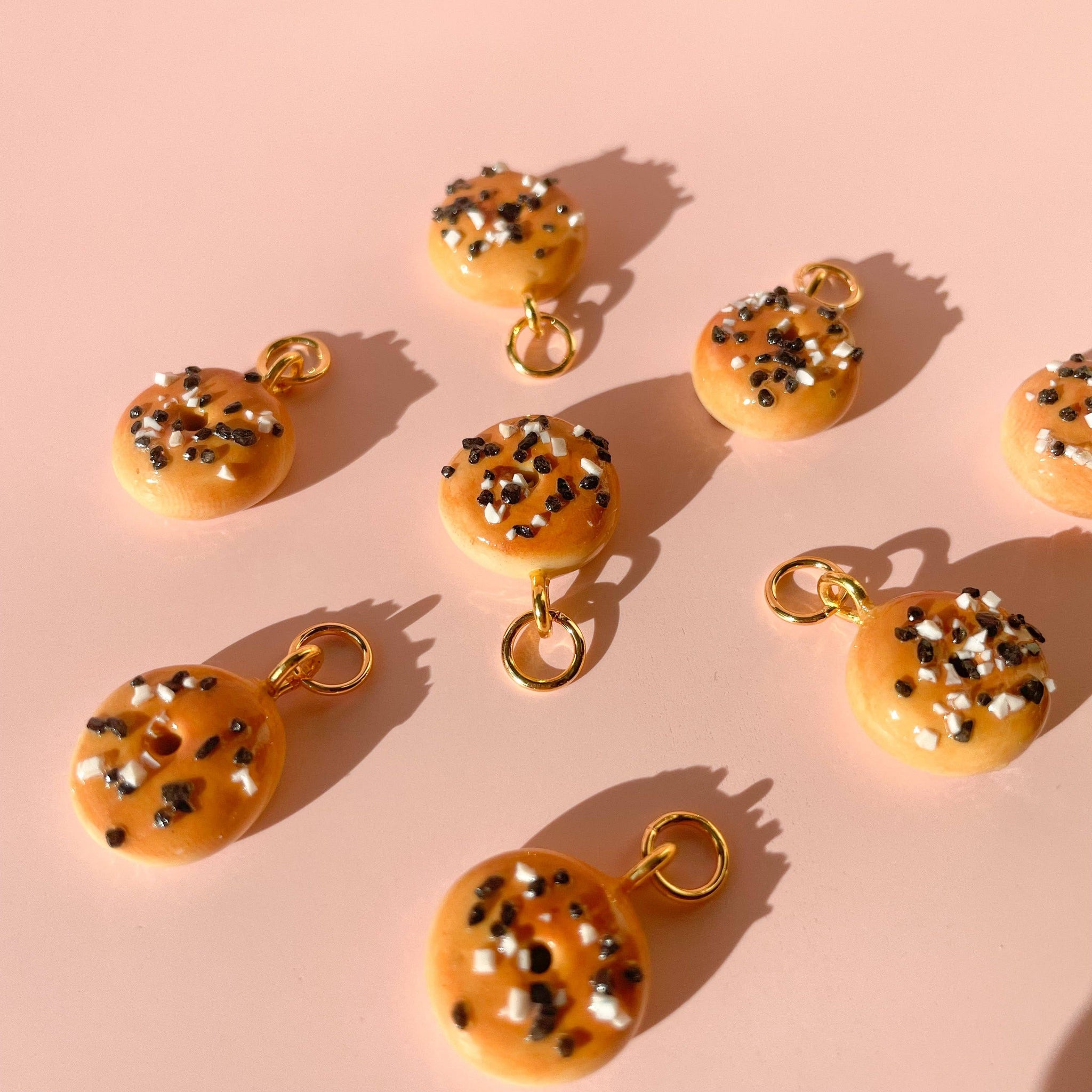 EVERYTHING BAGEL CLAY CHARM