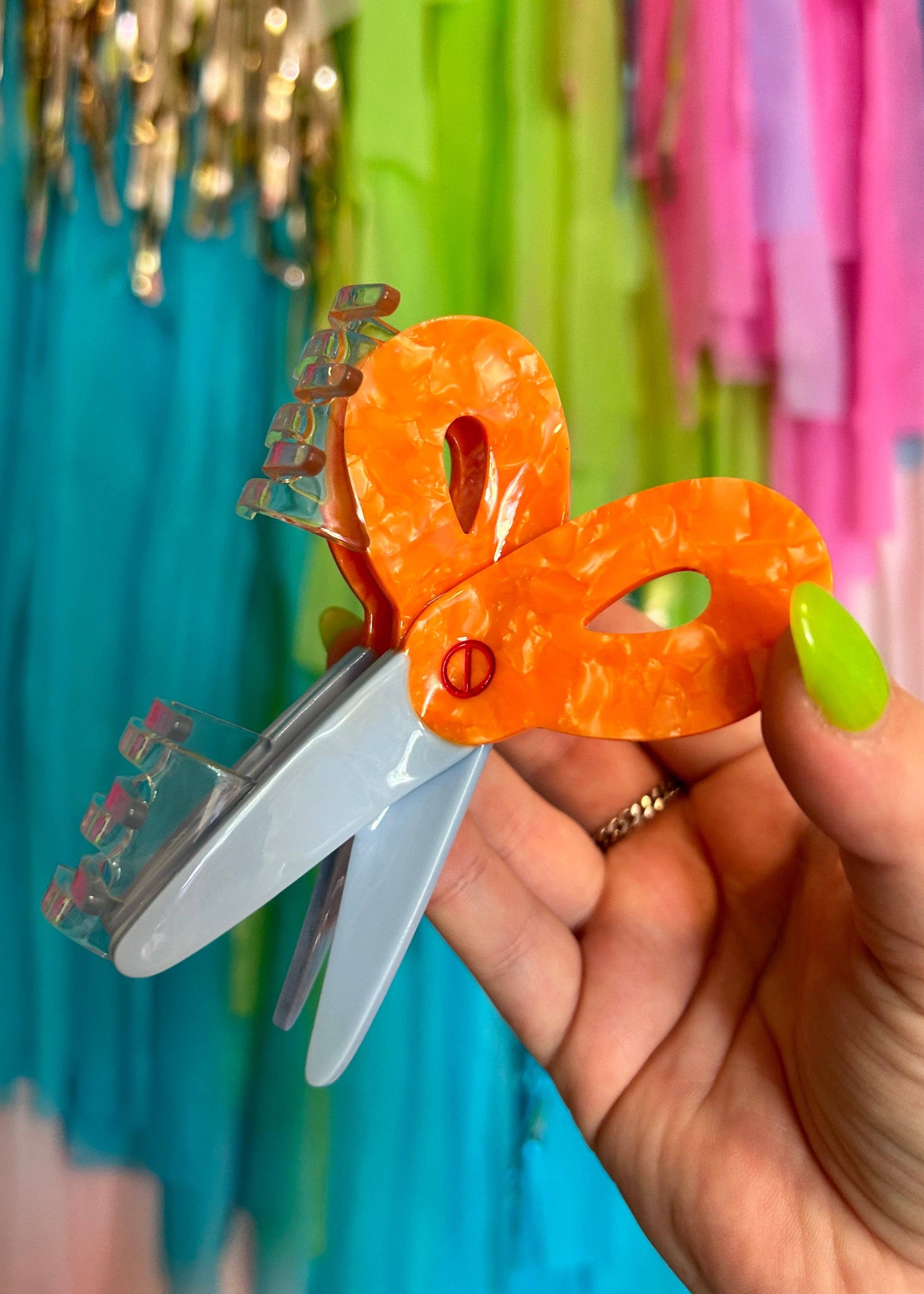 CRAFT TIME SCISSORS HAIR CLAW